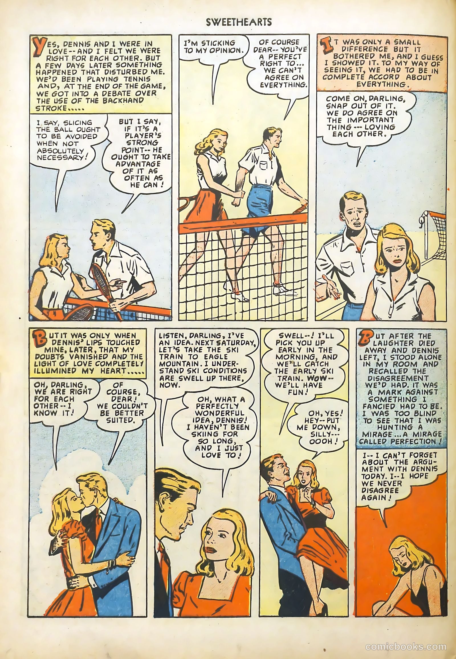 Sweethearts #81 (1949) — page 34 of 52