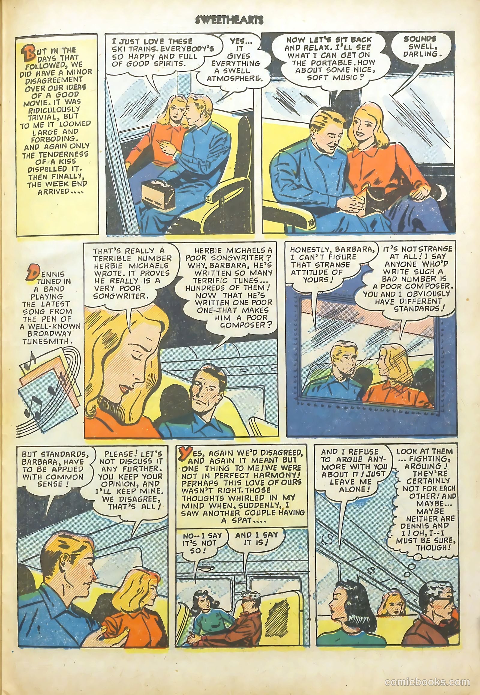 Sweethearts #81 (1949) — page 35 of 52