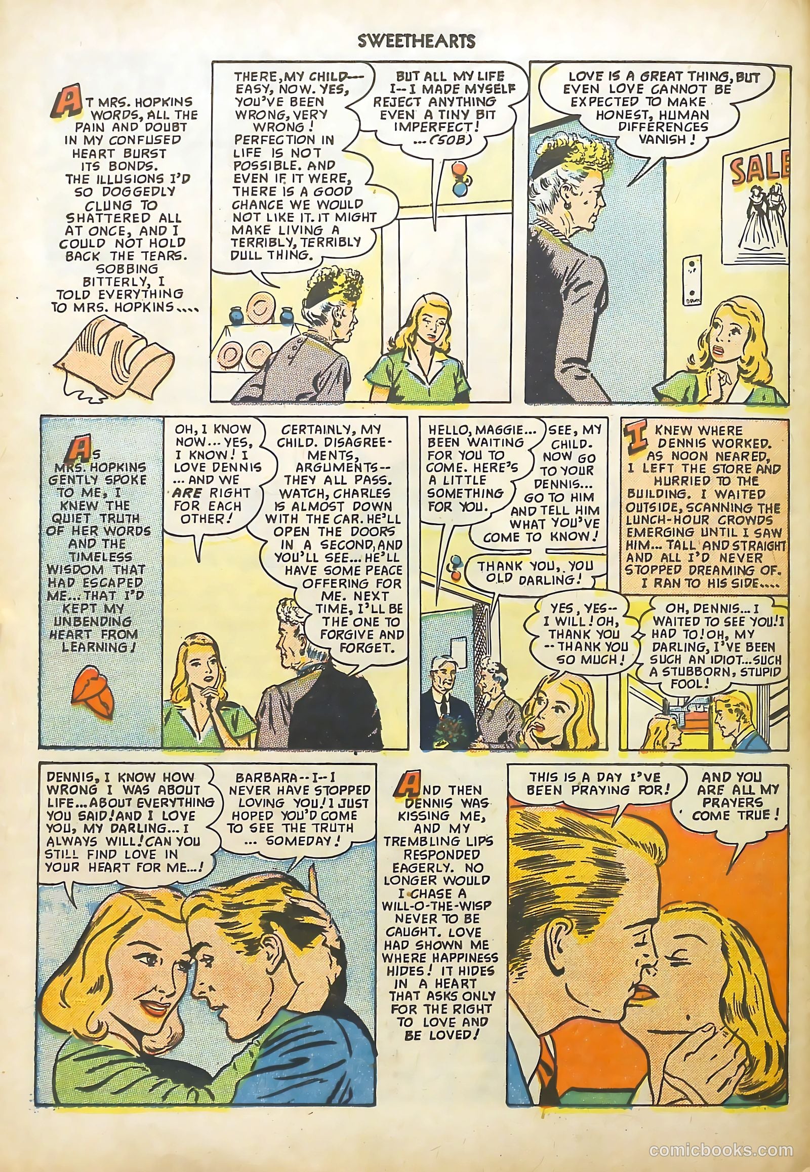 Sweethearts #81 (1949) — page 38 of 52
