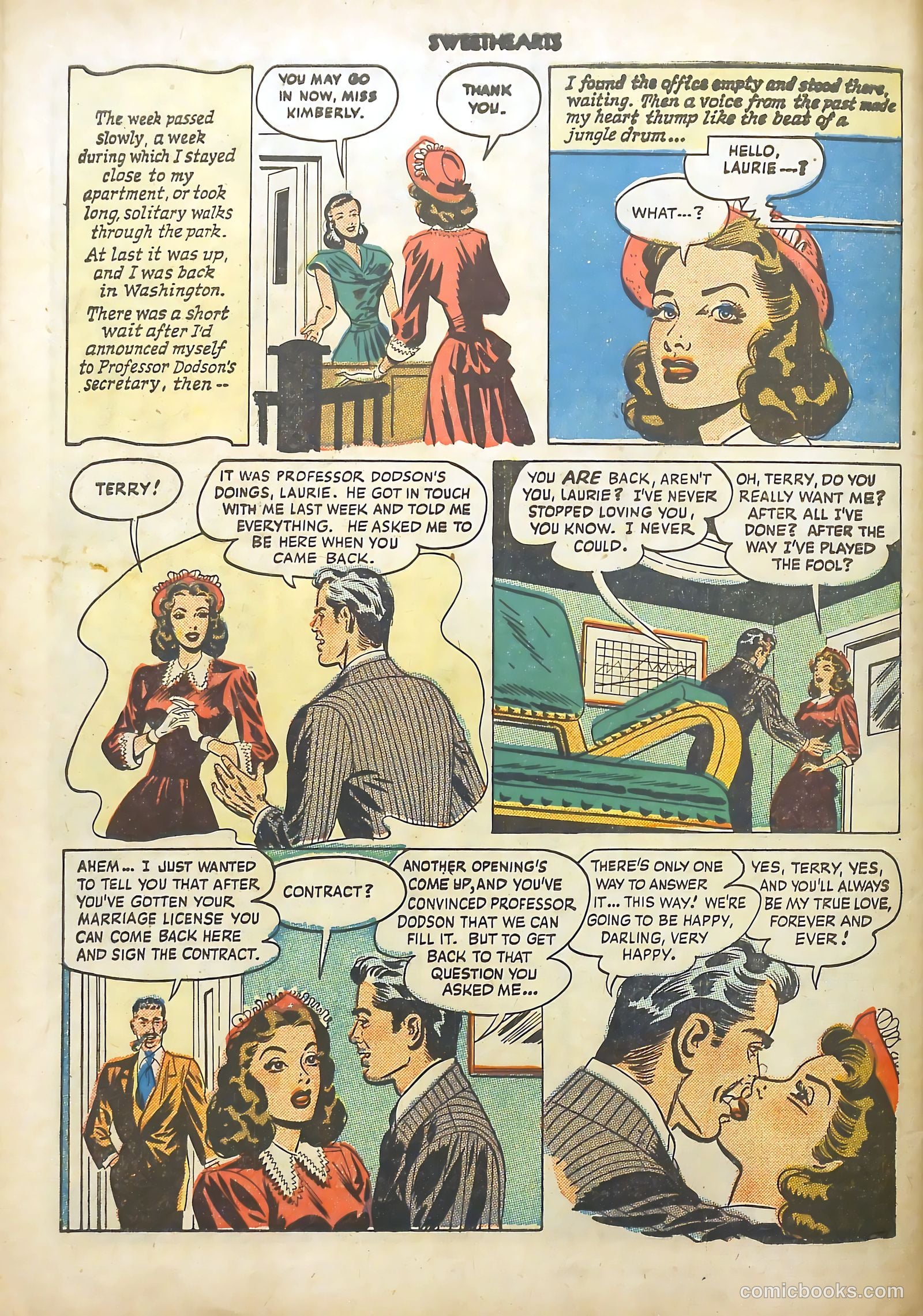 Sweethearts #81 (1949) — page 50 of 52