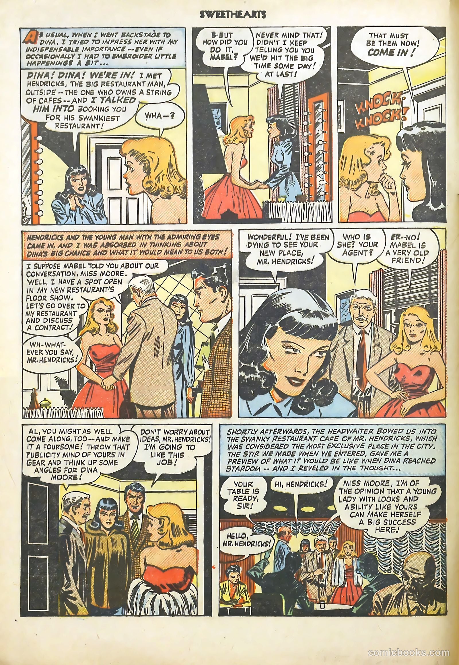 Sweethearts #82 (1949) — page 4 of 52