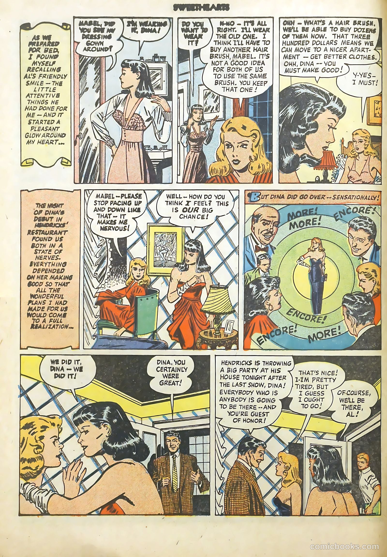 Sweethearts #82 (1949) — page 6 of 52