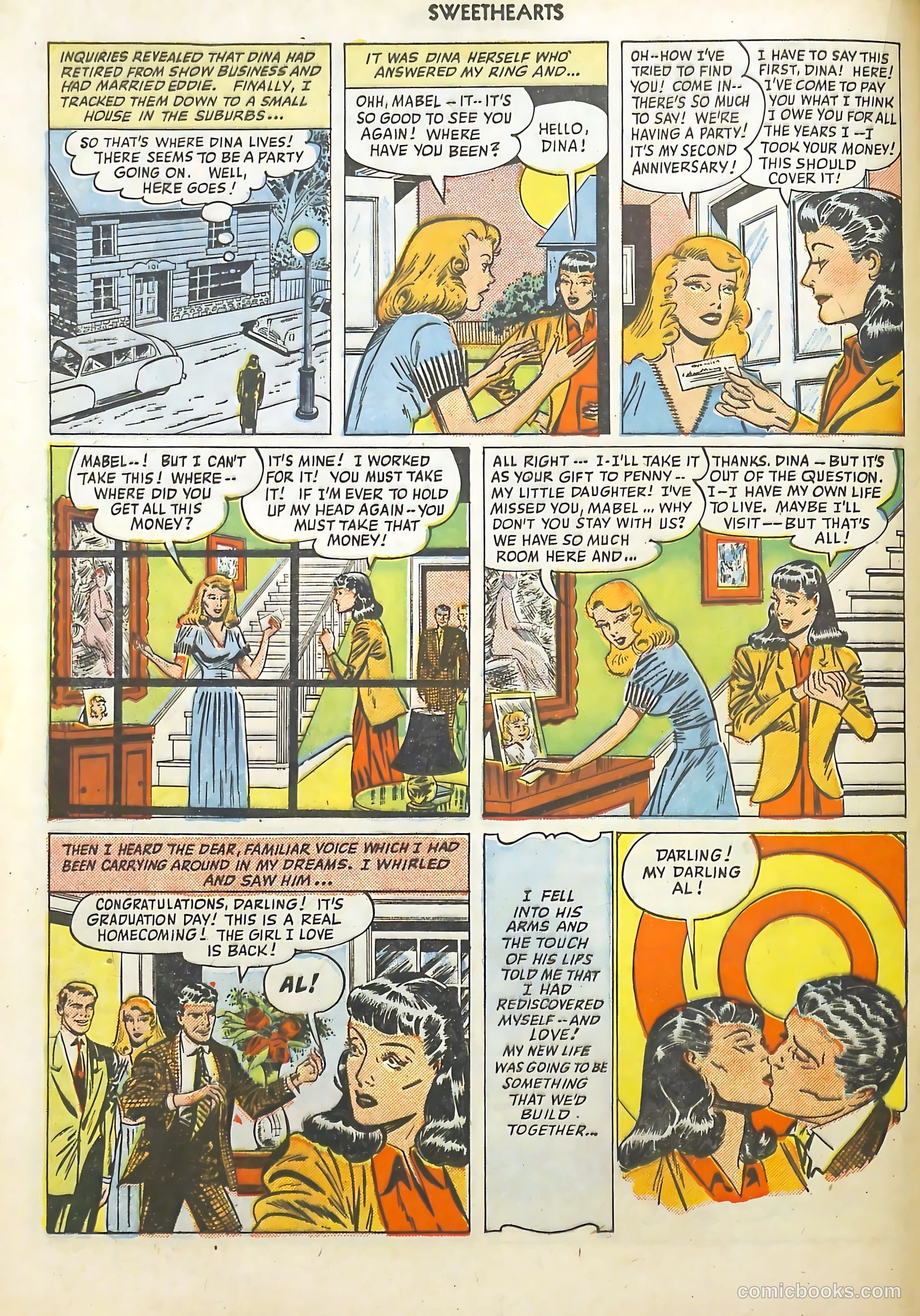 Sweethearts #82 (1949) — page 16 of 52