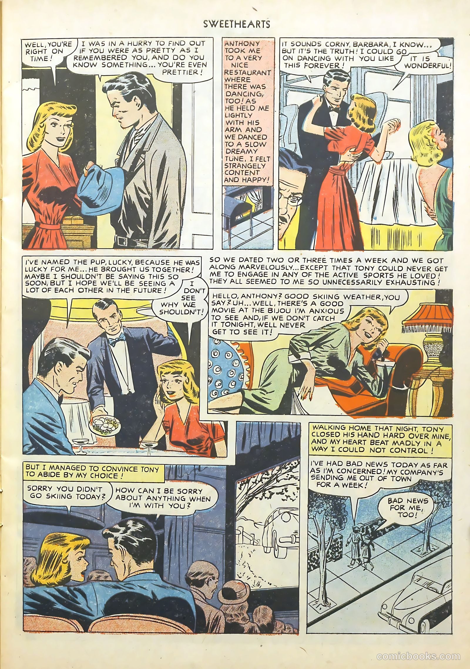 Sweethearts #82 (1949) — page 19 of 52