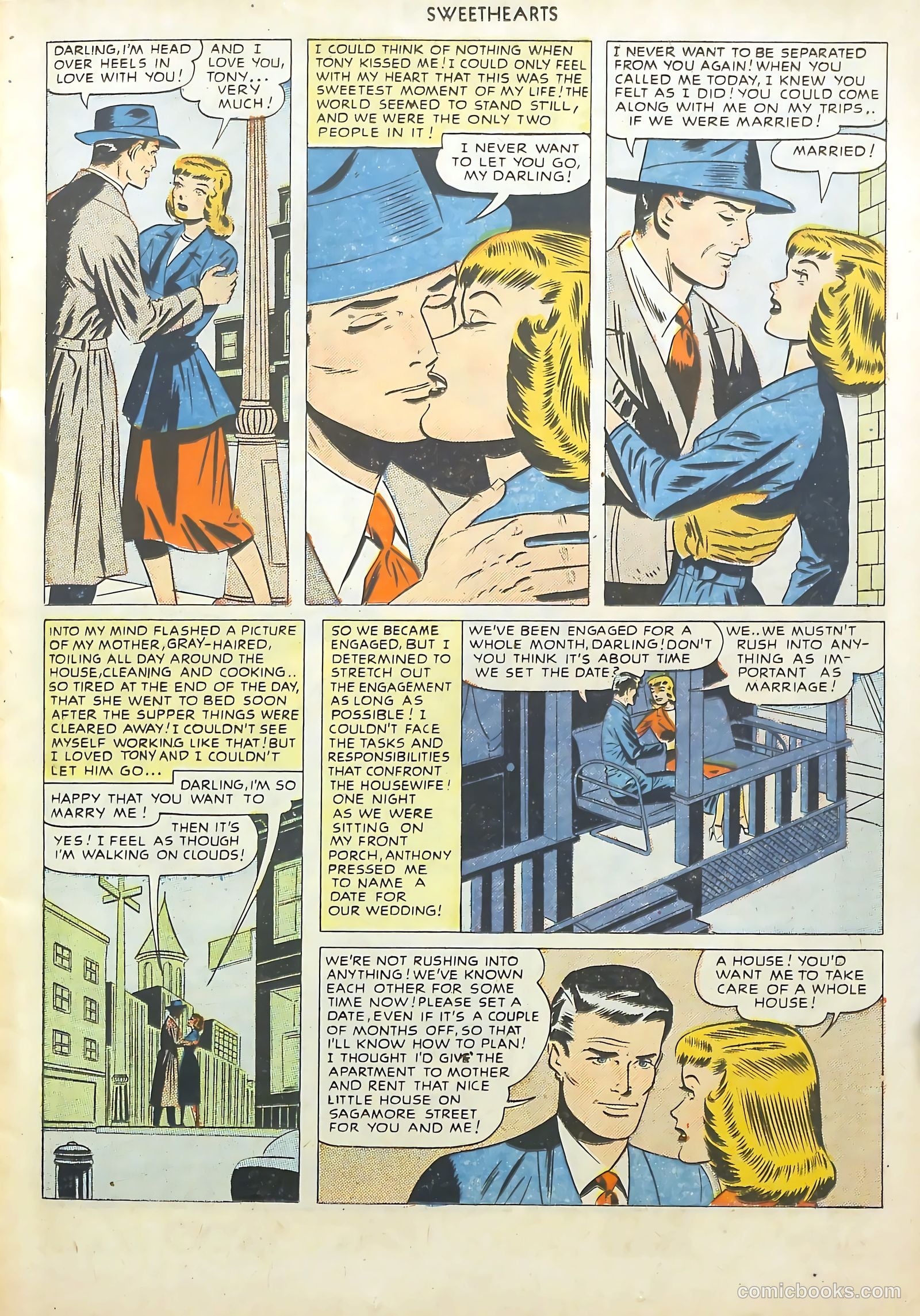 Sweethearts #82 (1949) — page 23 of 52