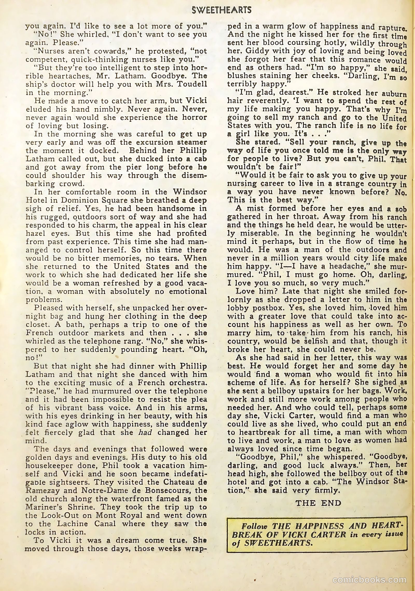 Sweethearts #82 (1949) — page 40 of 52