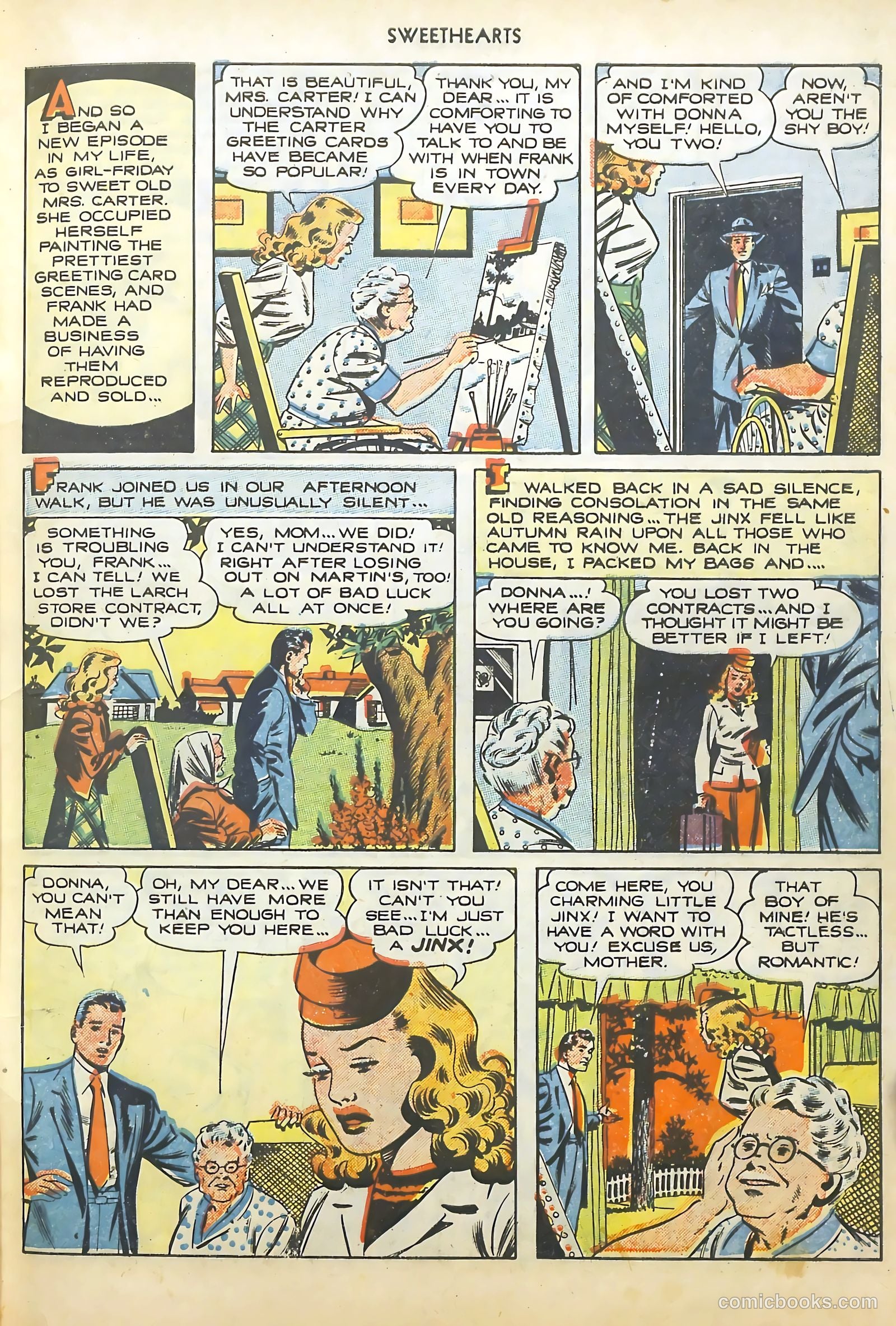 Sweethearts #83 (1950) — page 19 of 52