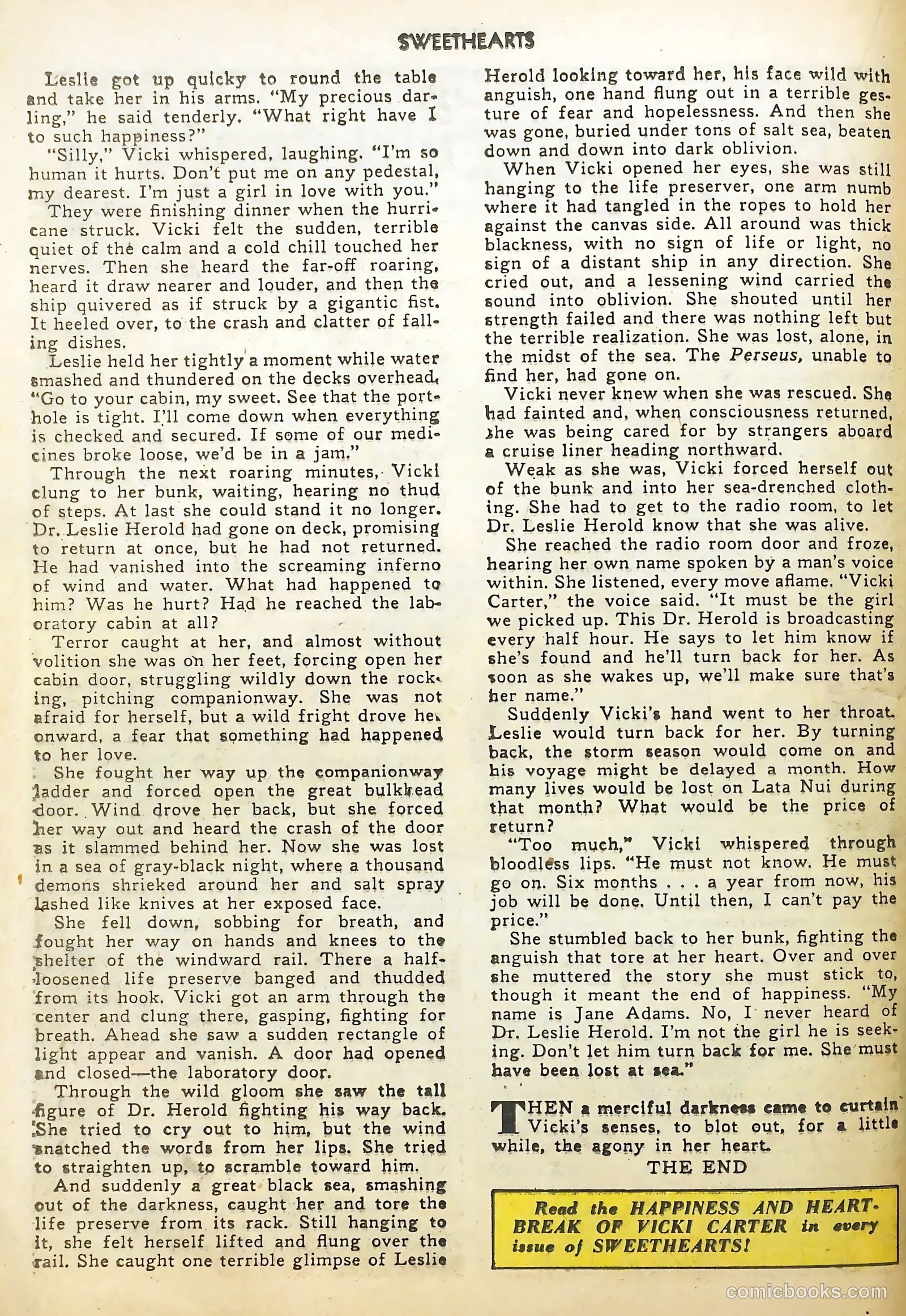 Sweethearts #83 (1950) — page 40 of 52