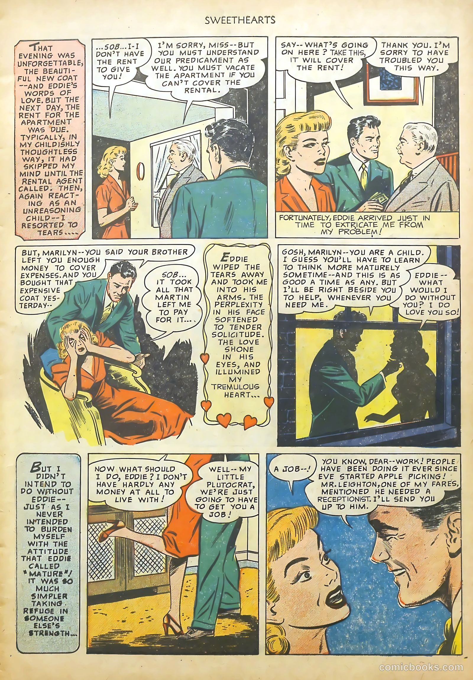 Sweethearts #84 (1950) — page 7 of 36