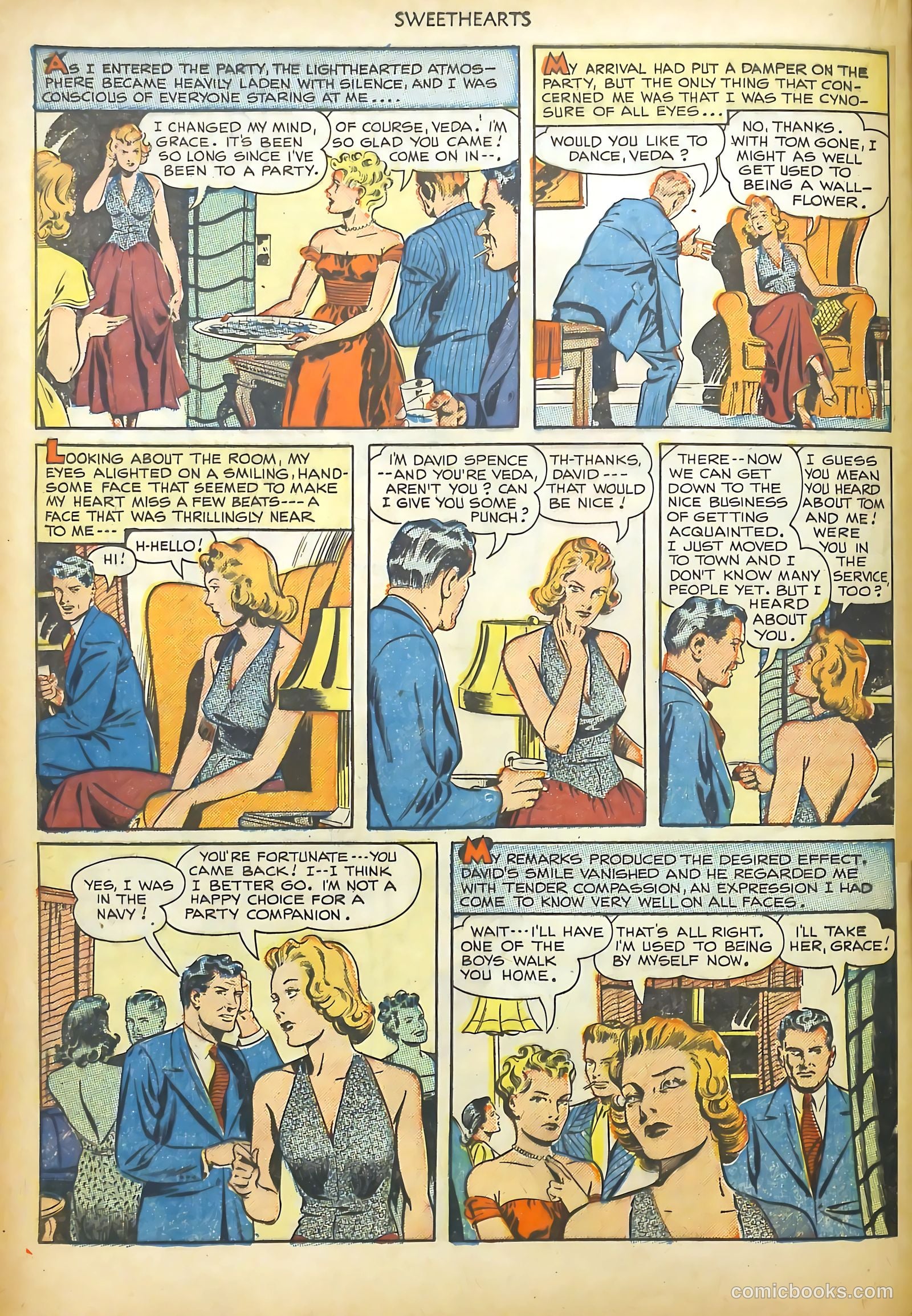 Sweethearts #84 (1950) — page 16 of 36