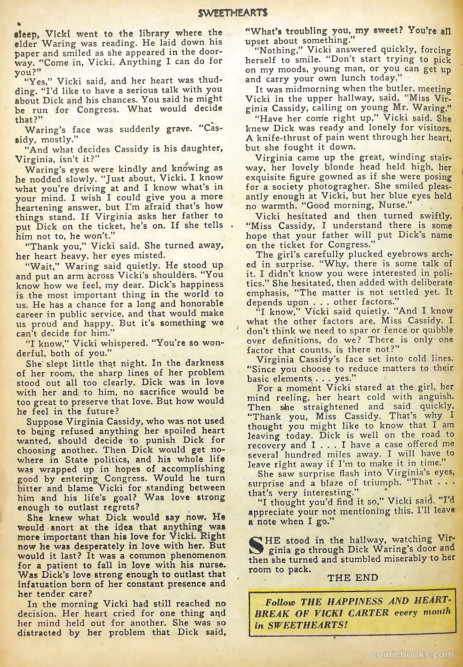 Sweethearts #84 (1950) — page 24 of 36