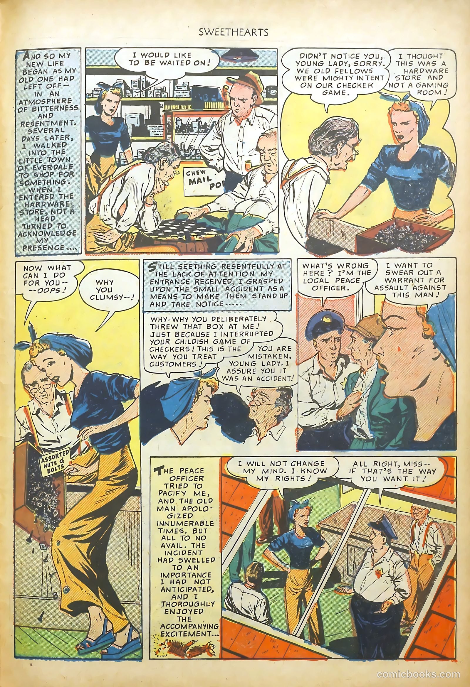 Sweethearts #84 (1950) — page 27 of 36