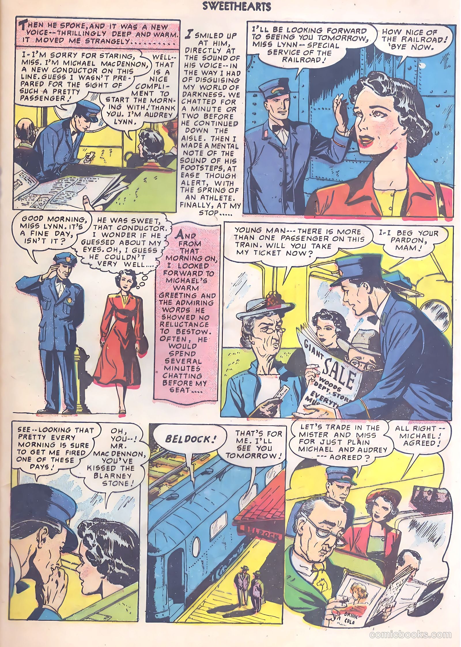 Sweethearts #85 (1950) — page 17 of 52