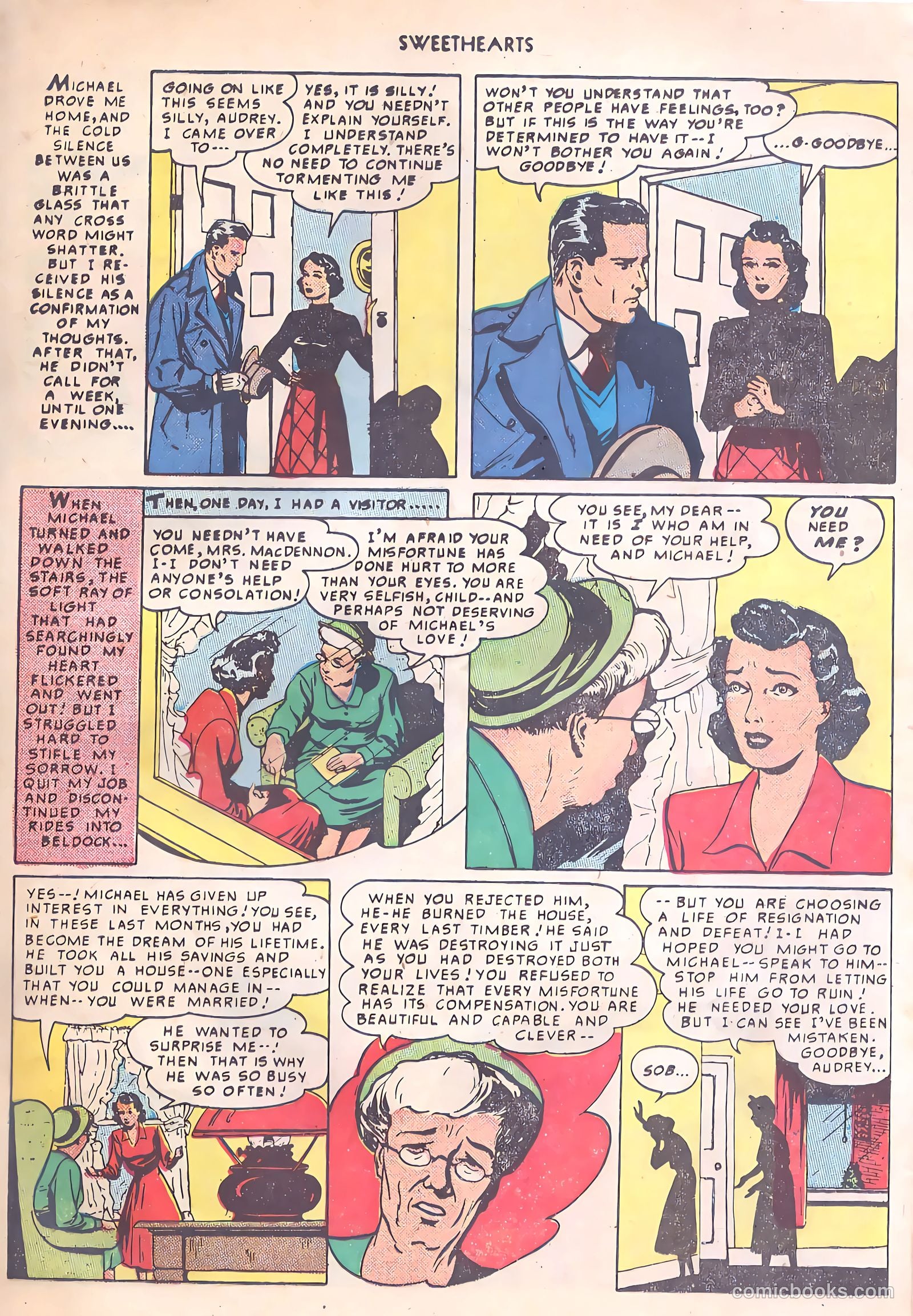 Sweethearts #85 (1950) — page 25 of 52