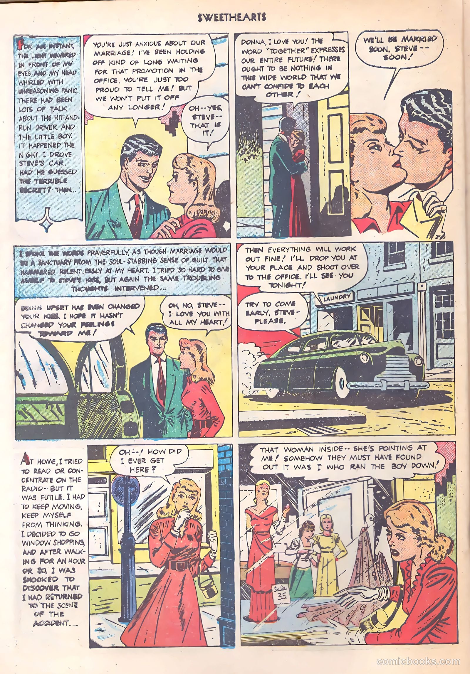 Sweethearts #85 (1950) — page 34 of 52