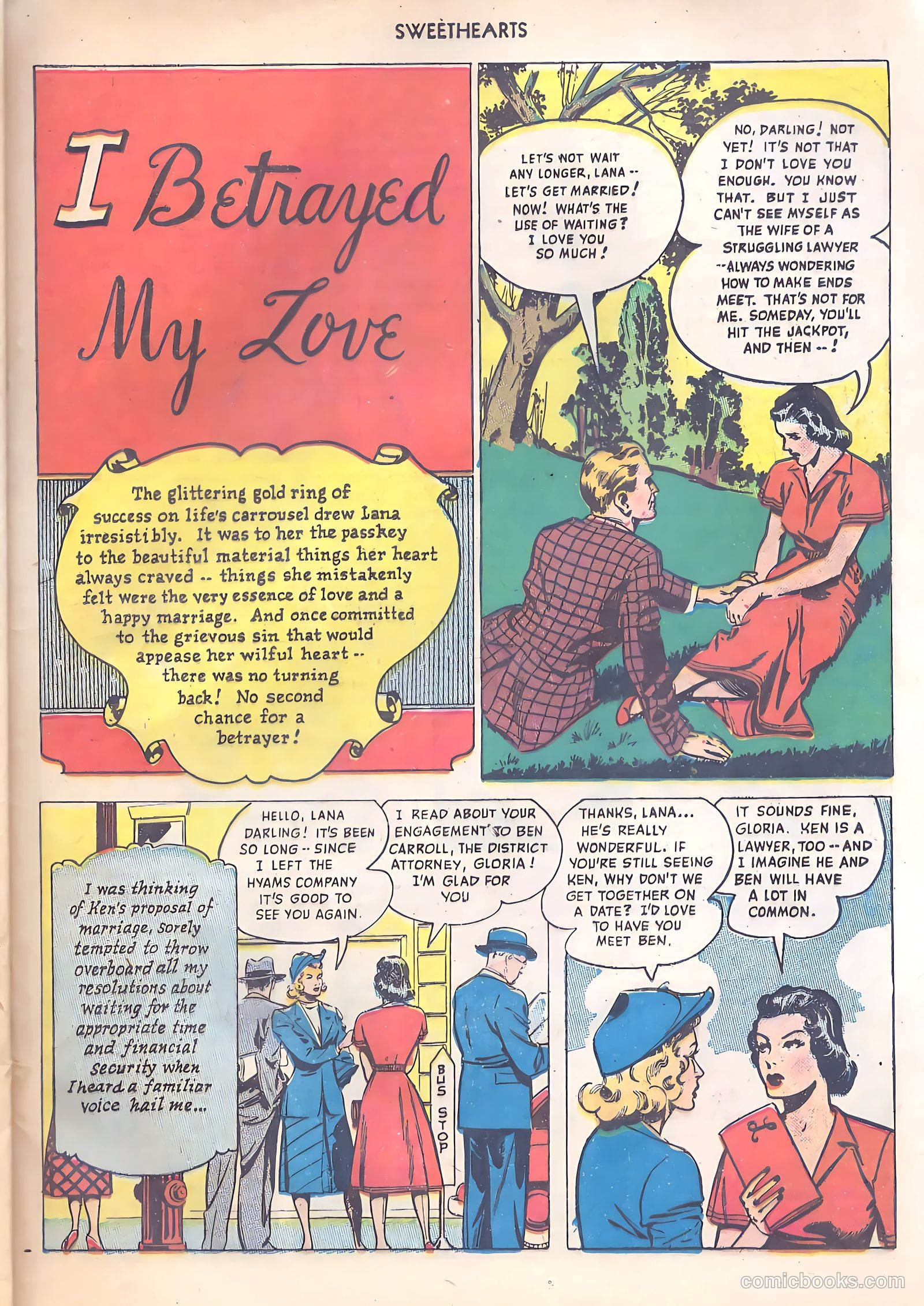 Sweethearts #85 (1950) — page 41 of 52