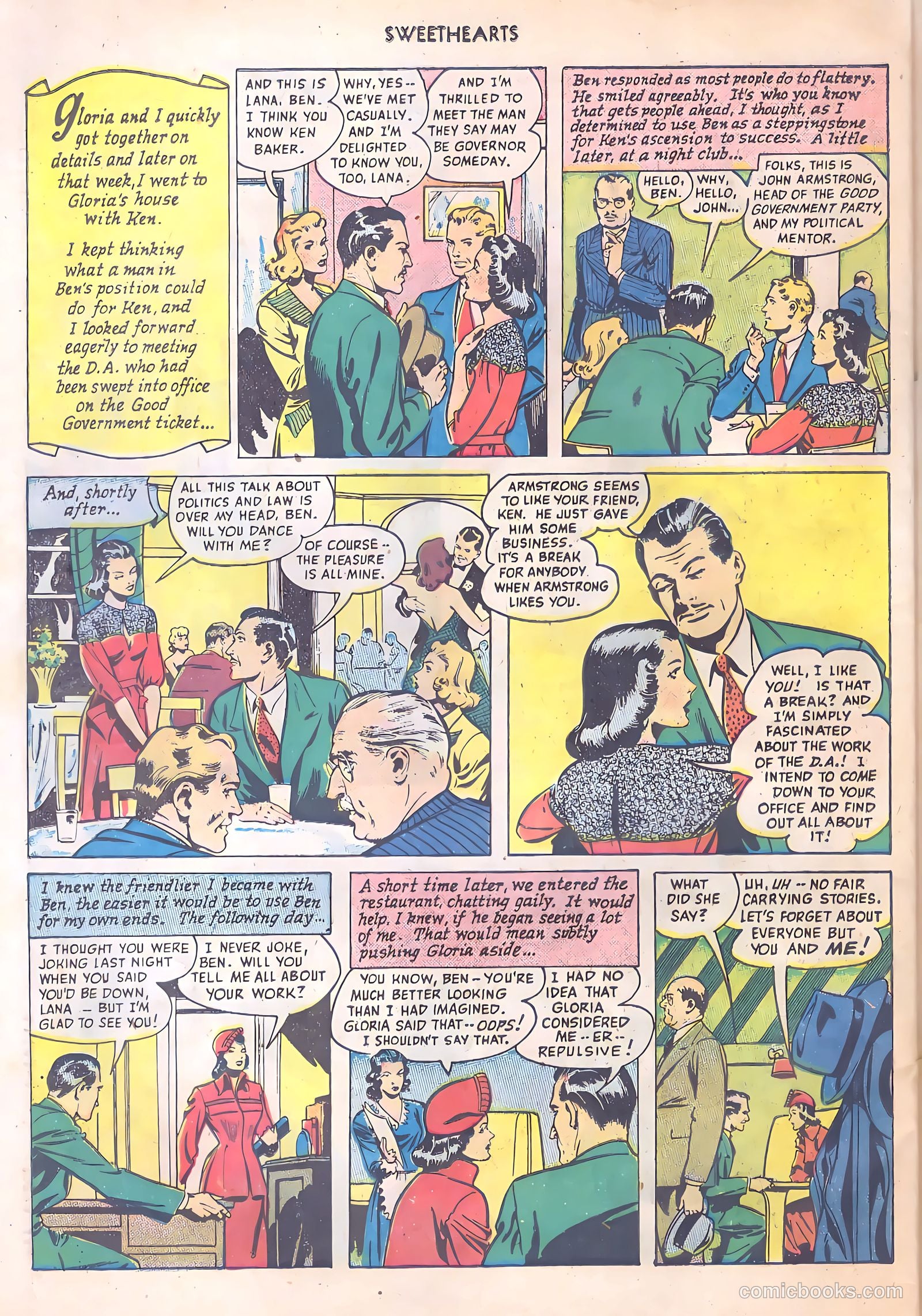Sweethearts #85 (1950) — page 42 of 52