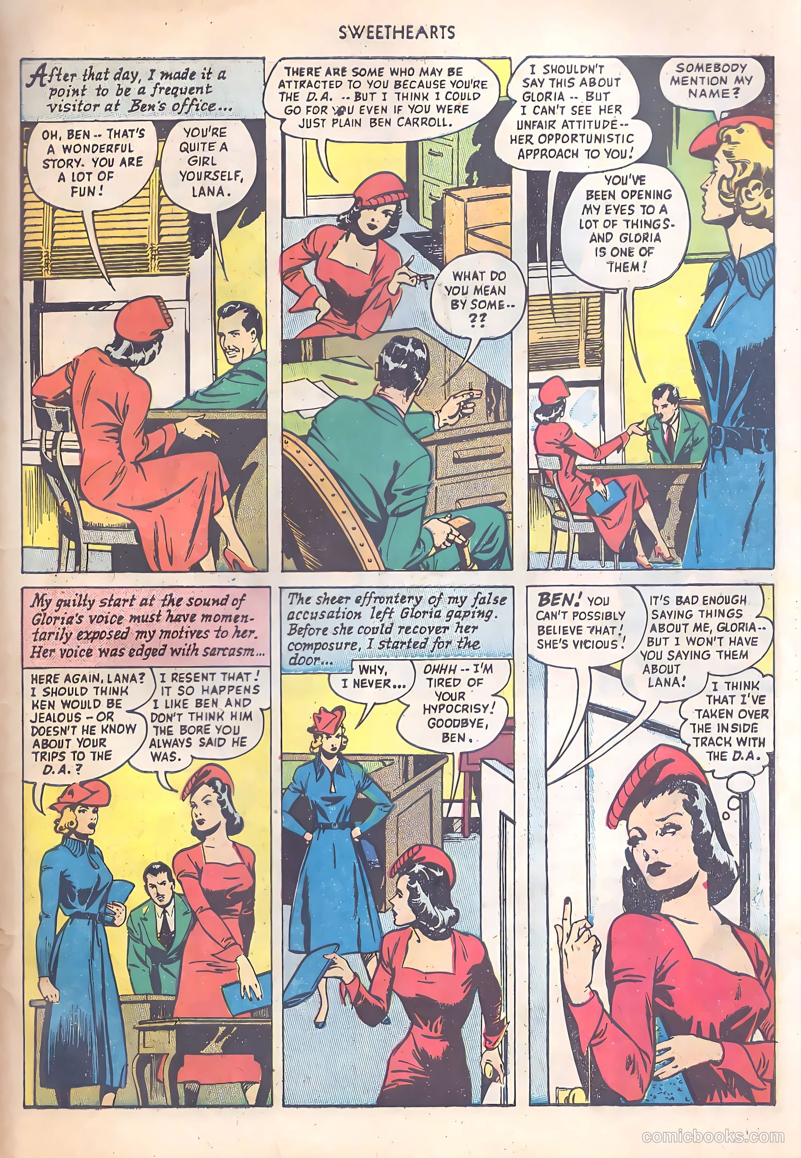 Sweethearts #85 (1950) — page 43 of 52
