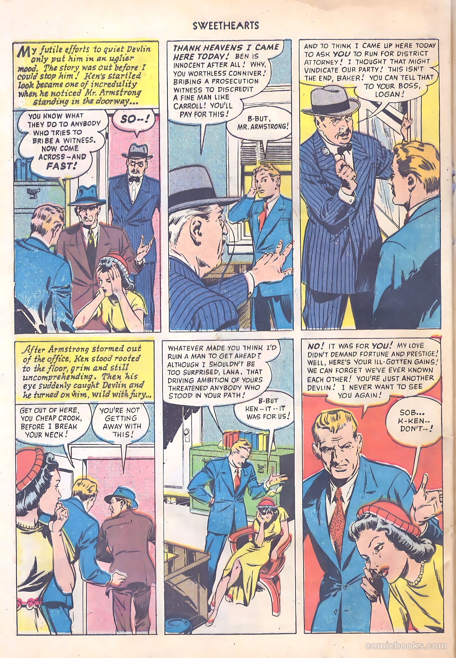 Sweethearts #85 (1950) — page 48 of 52
