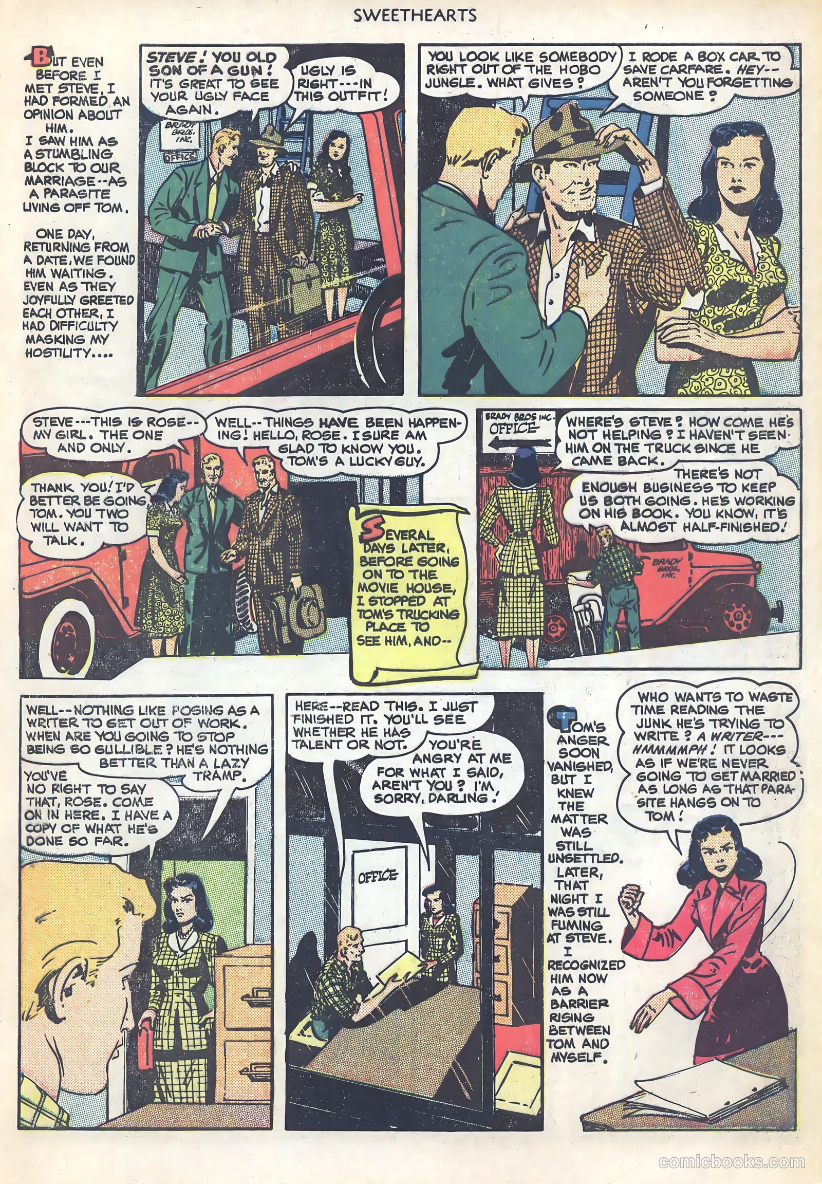 Sweethearts #86 (1950) — page 21 of 52