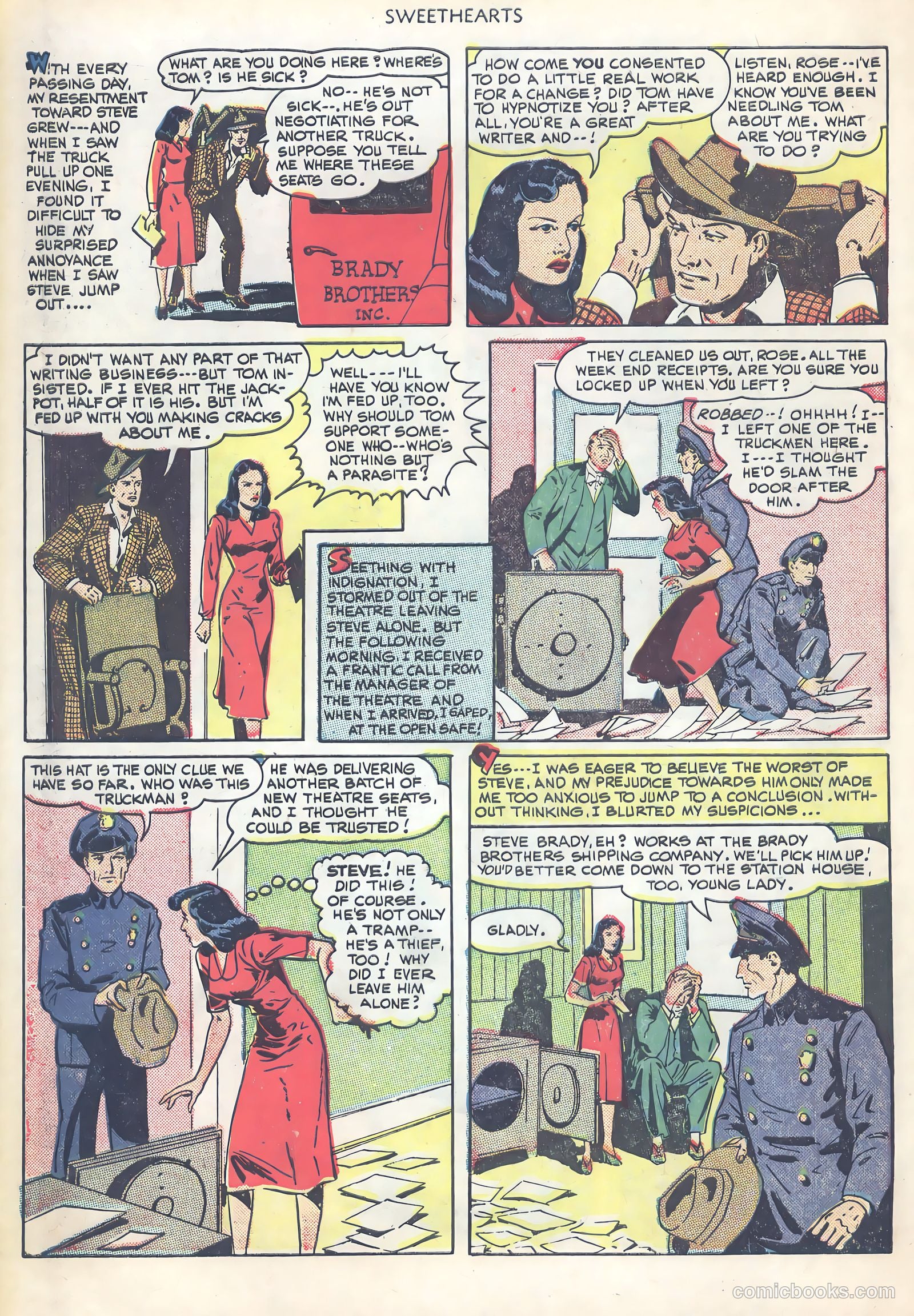 Sweethearts #86 (1950) — page 22 of 52
