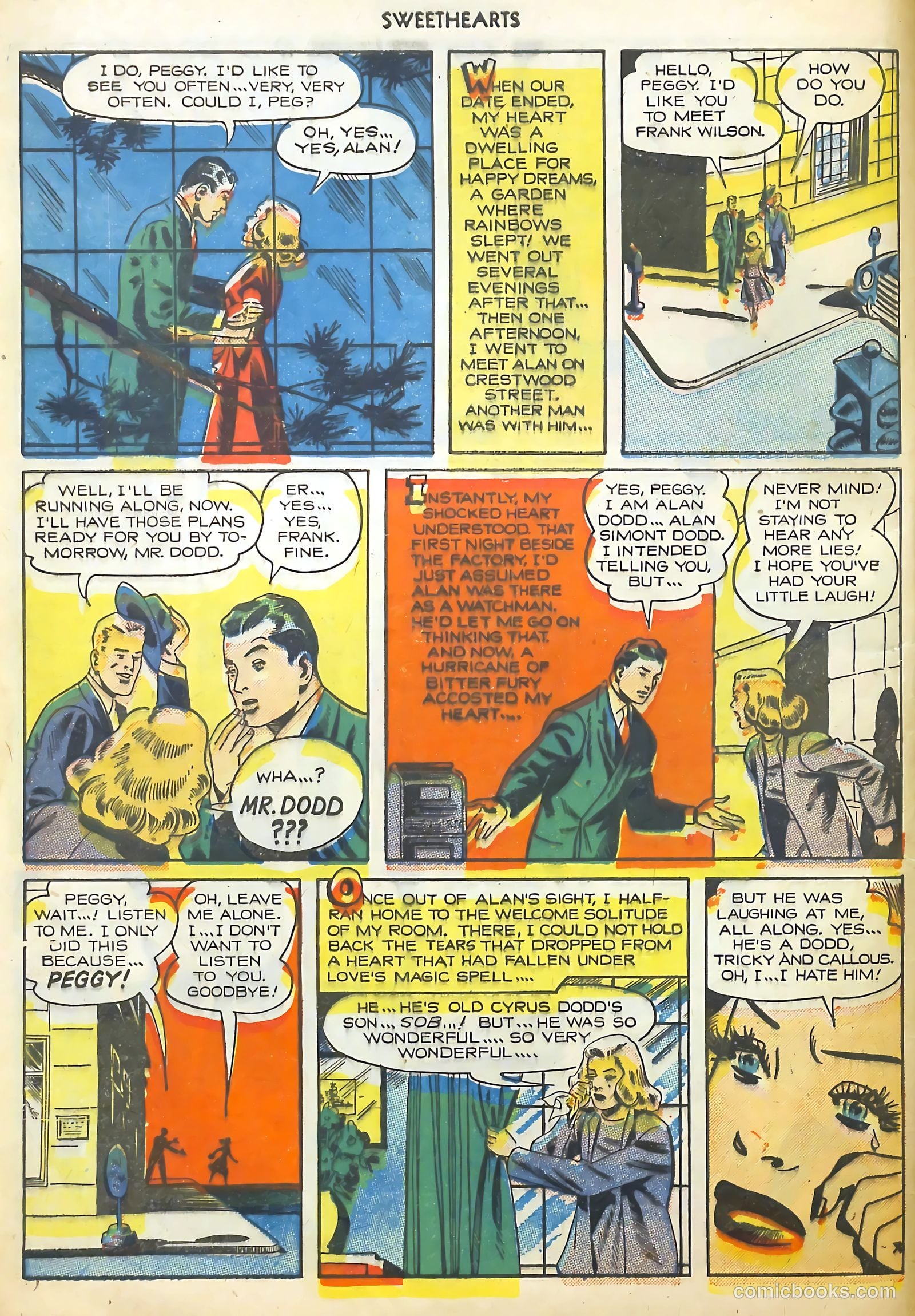 Sweethearts #87 (1950) — page 8 of 52