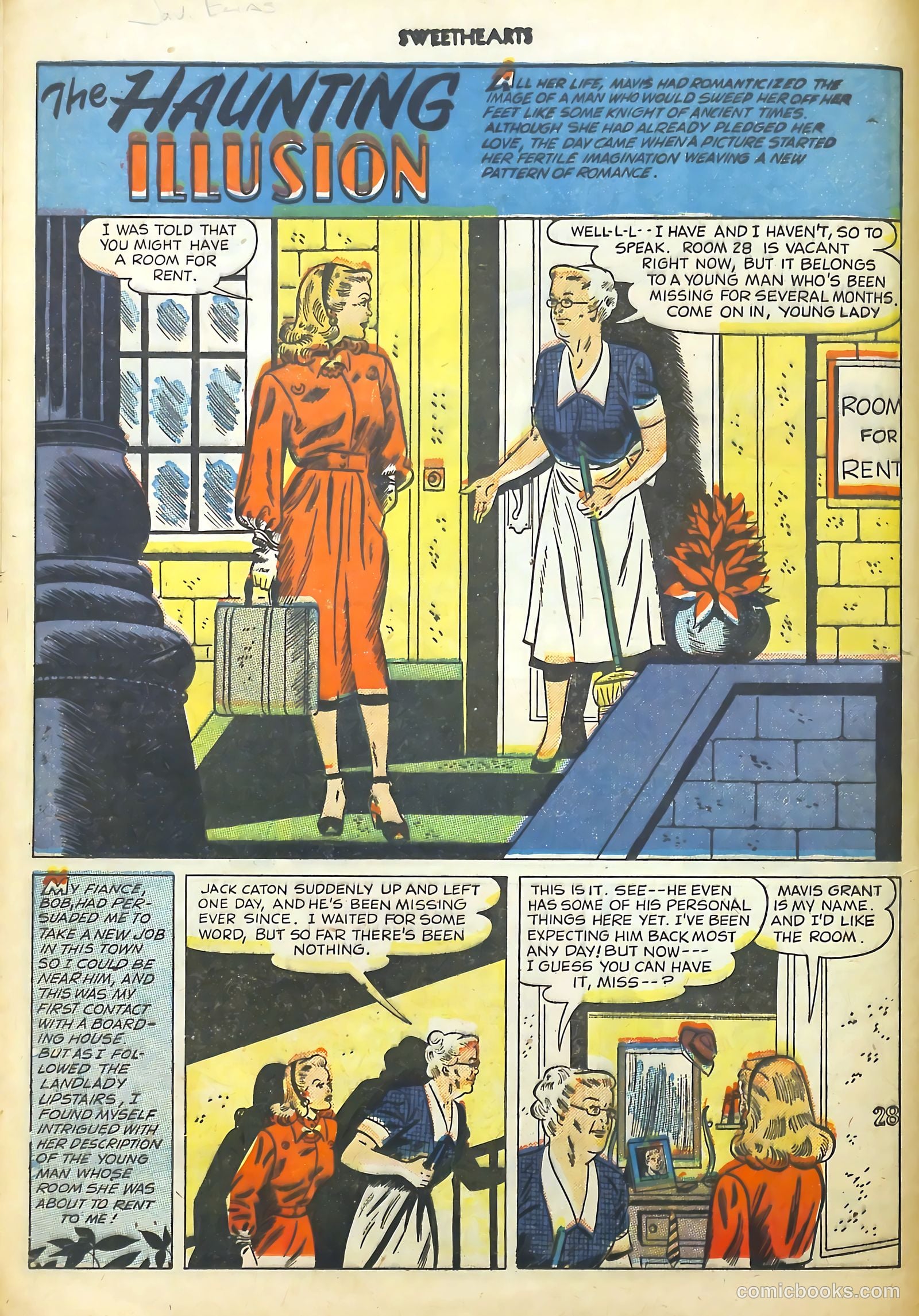 Sweethearts #87 (1950) — page 16 of 52
