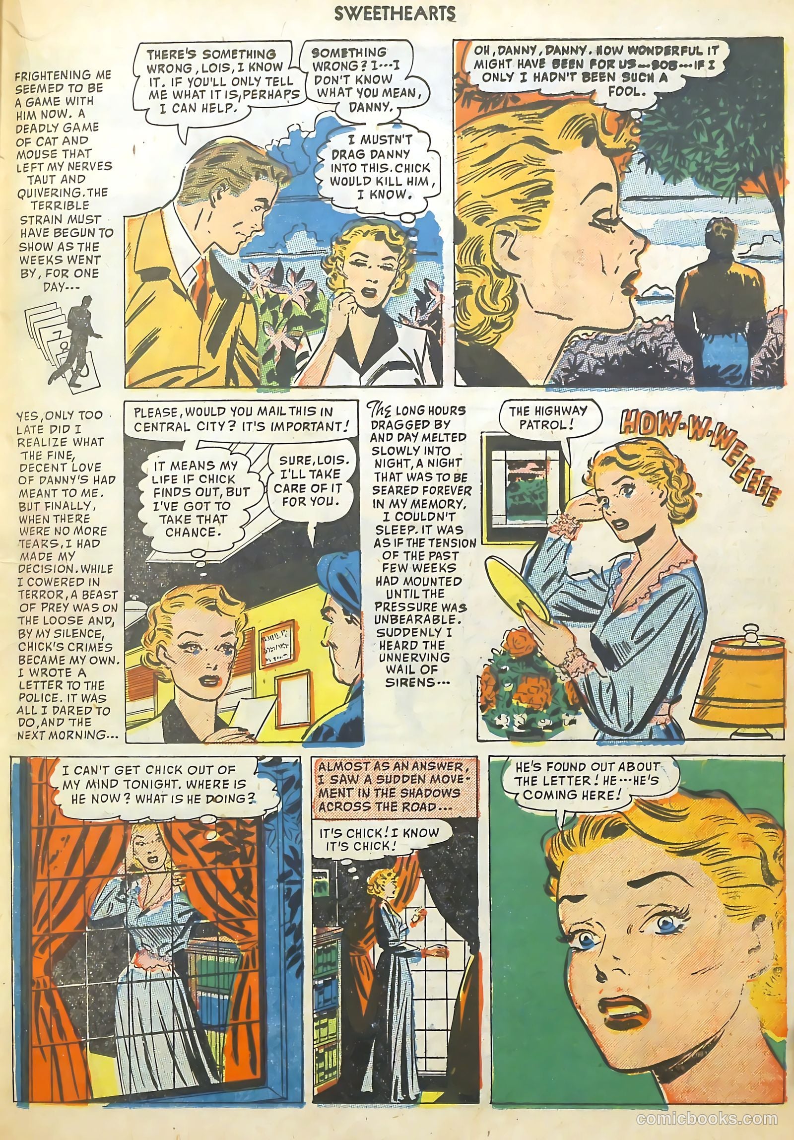 Sweethearts #87 (1950) — page 35 of 52