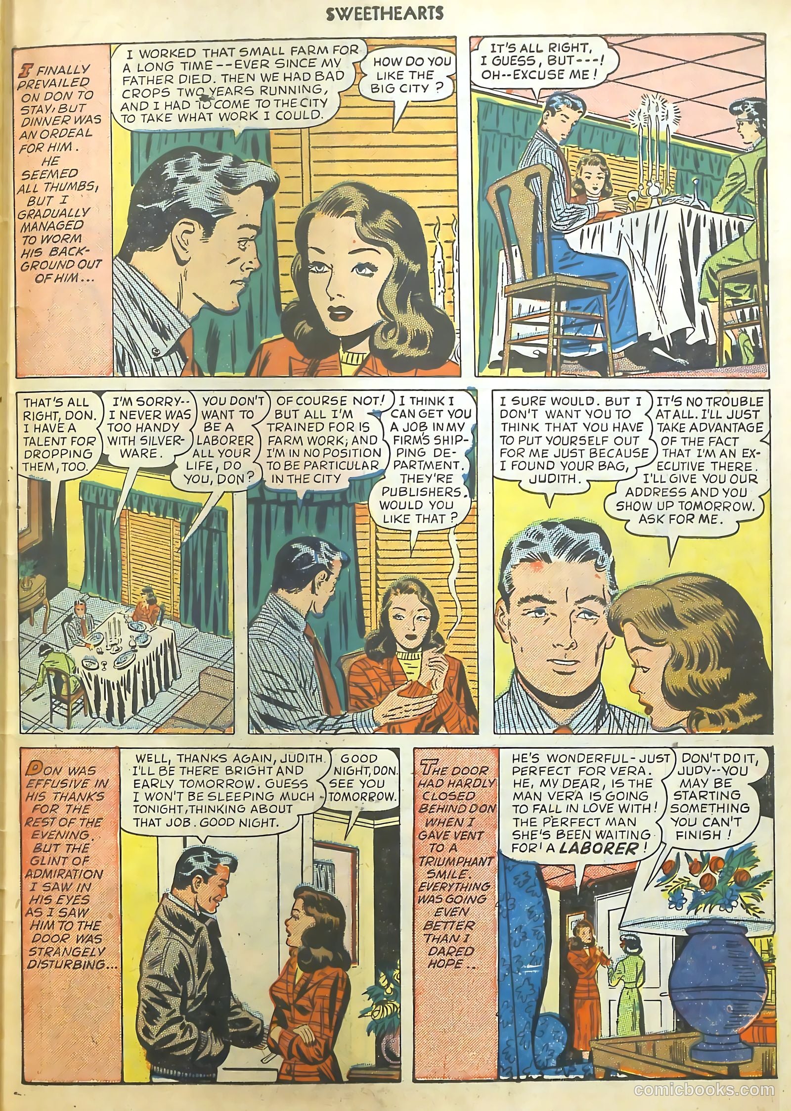 Sweethearts #87 (1950) — page 43 of 52