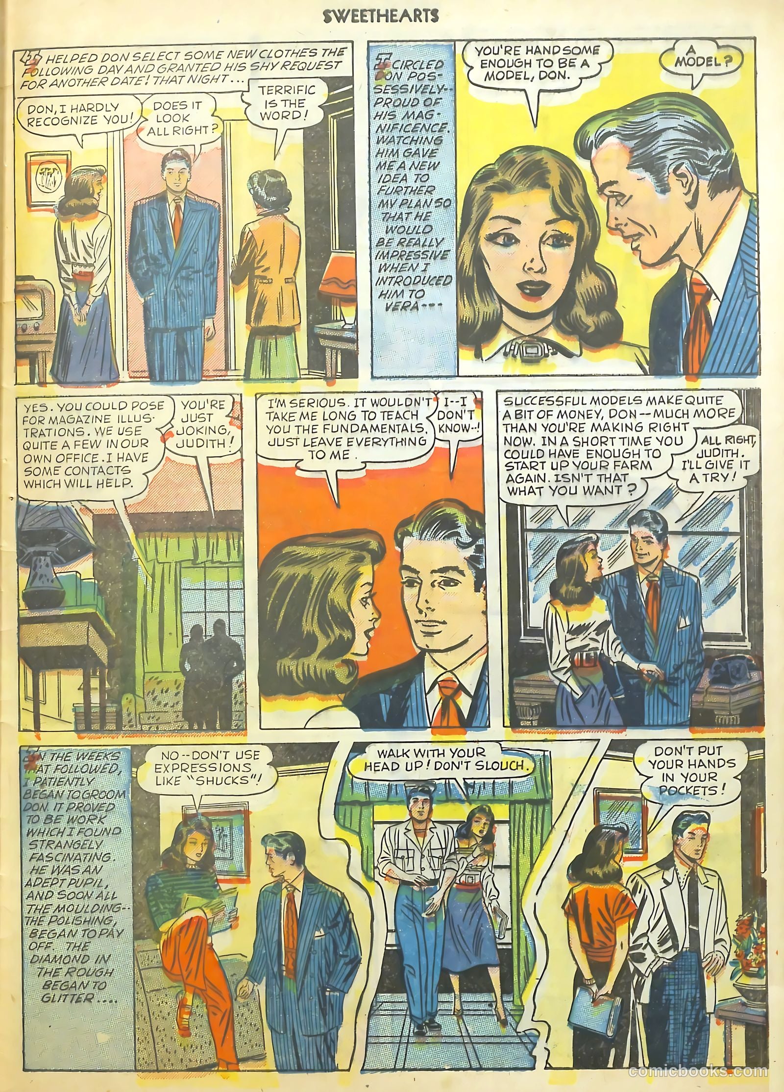 Sweethearts #87 (1950) — page 45 of 52