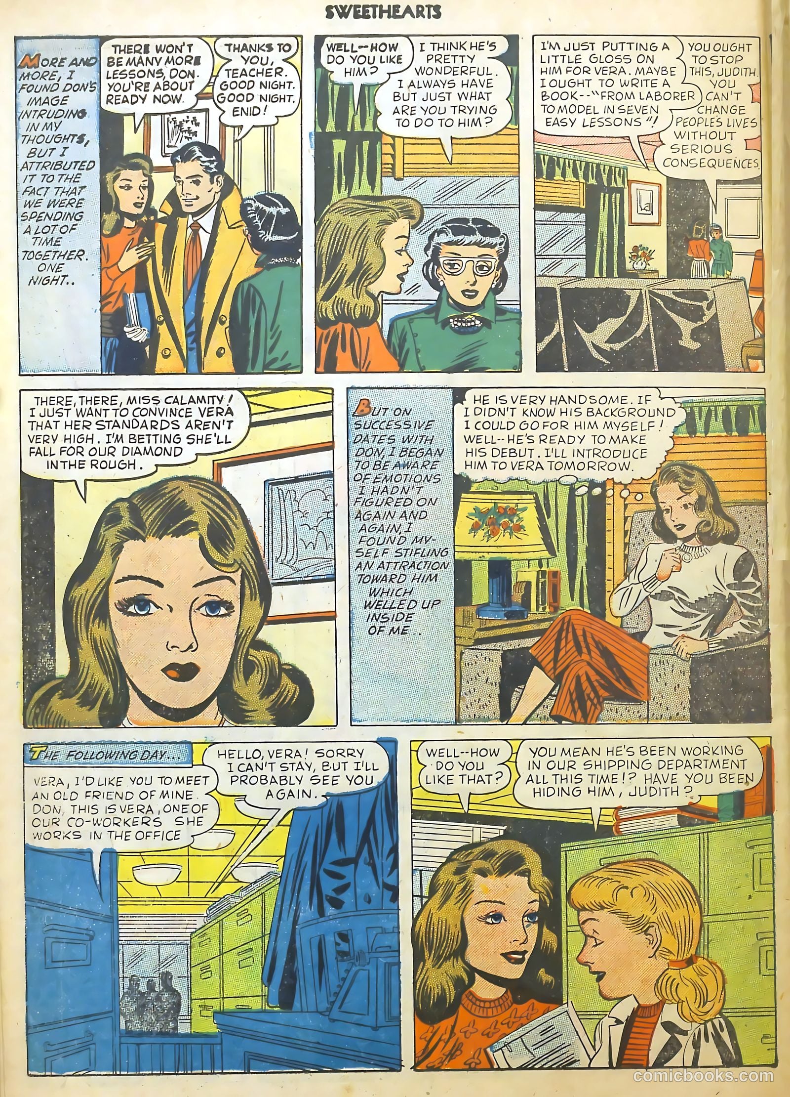 Sweethearts #87 (1950) — page 46 of 52