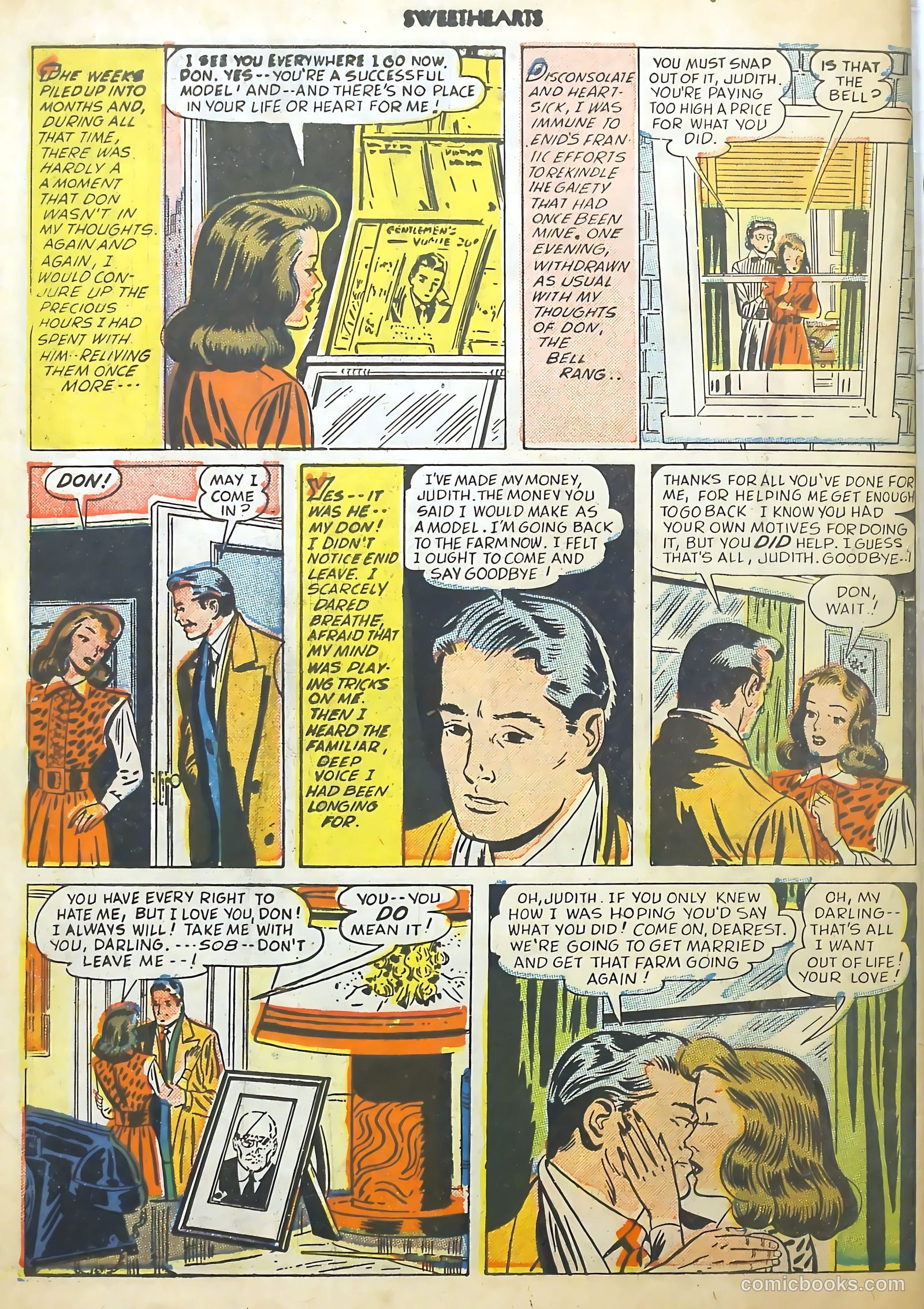 Sweethearts #87 (1950) — page 50 of 52