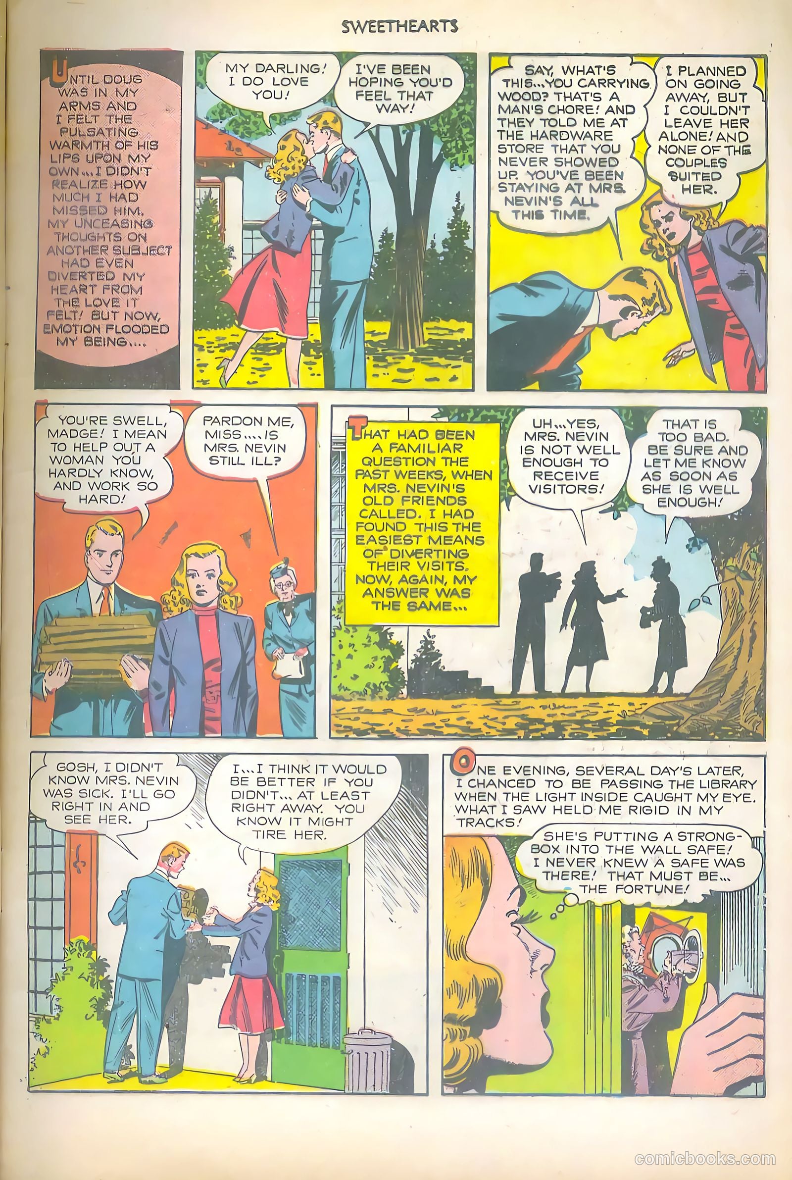 Sweethearts #88 (1950) — page 9 of 36