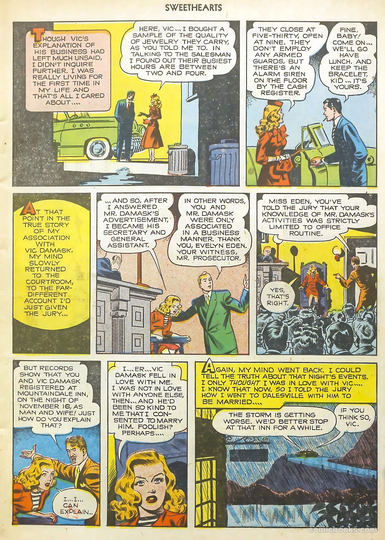 Sweethearts #89 (1950) — page 7 of 52
