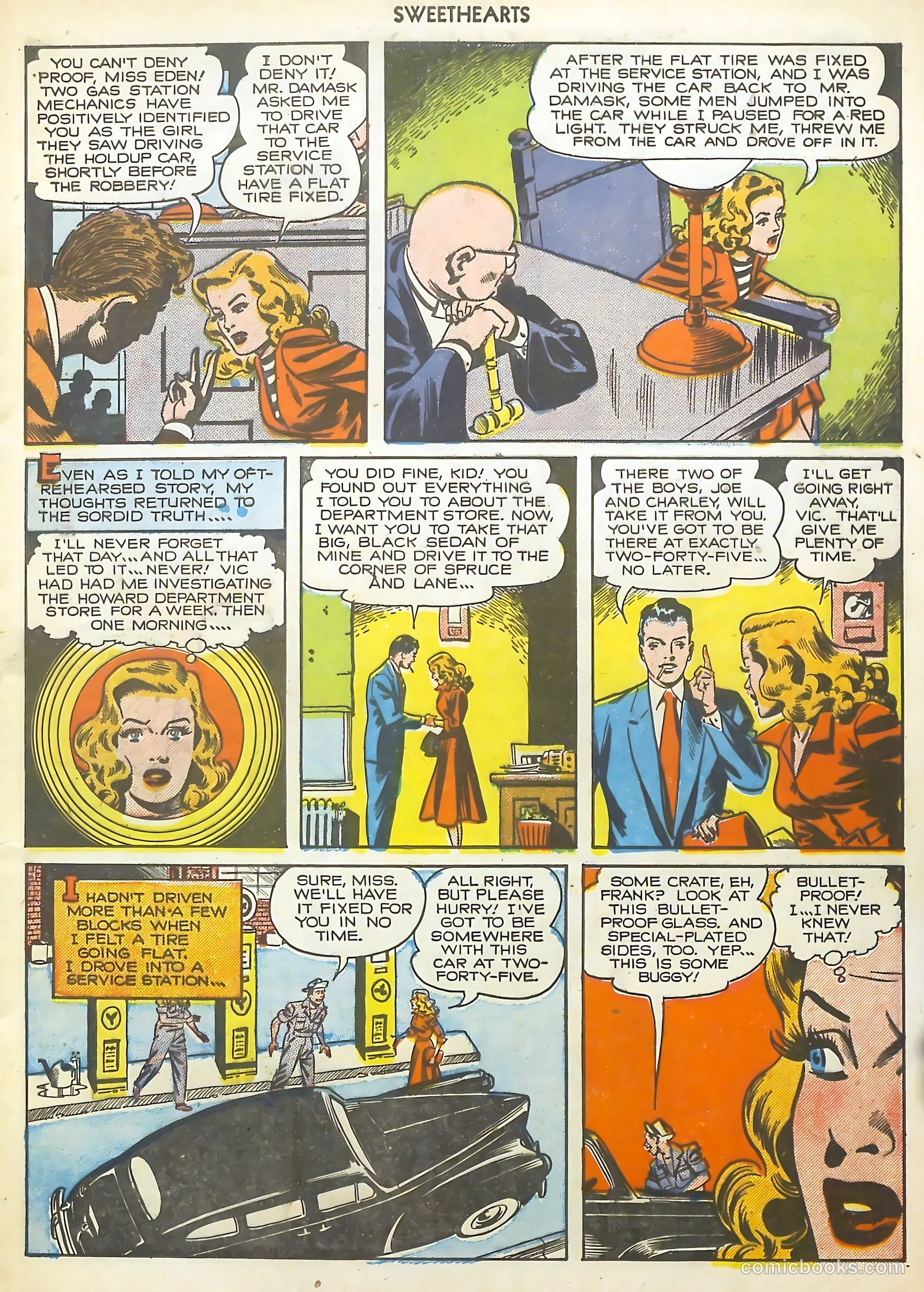 Sweethearts #89 (1950) — page 9 of 52