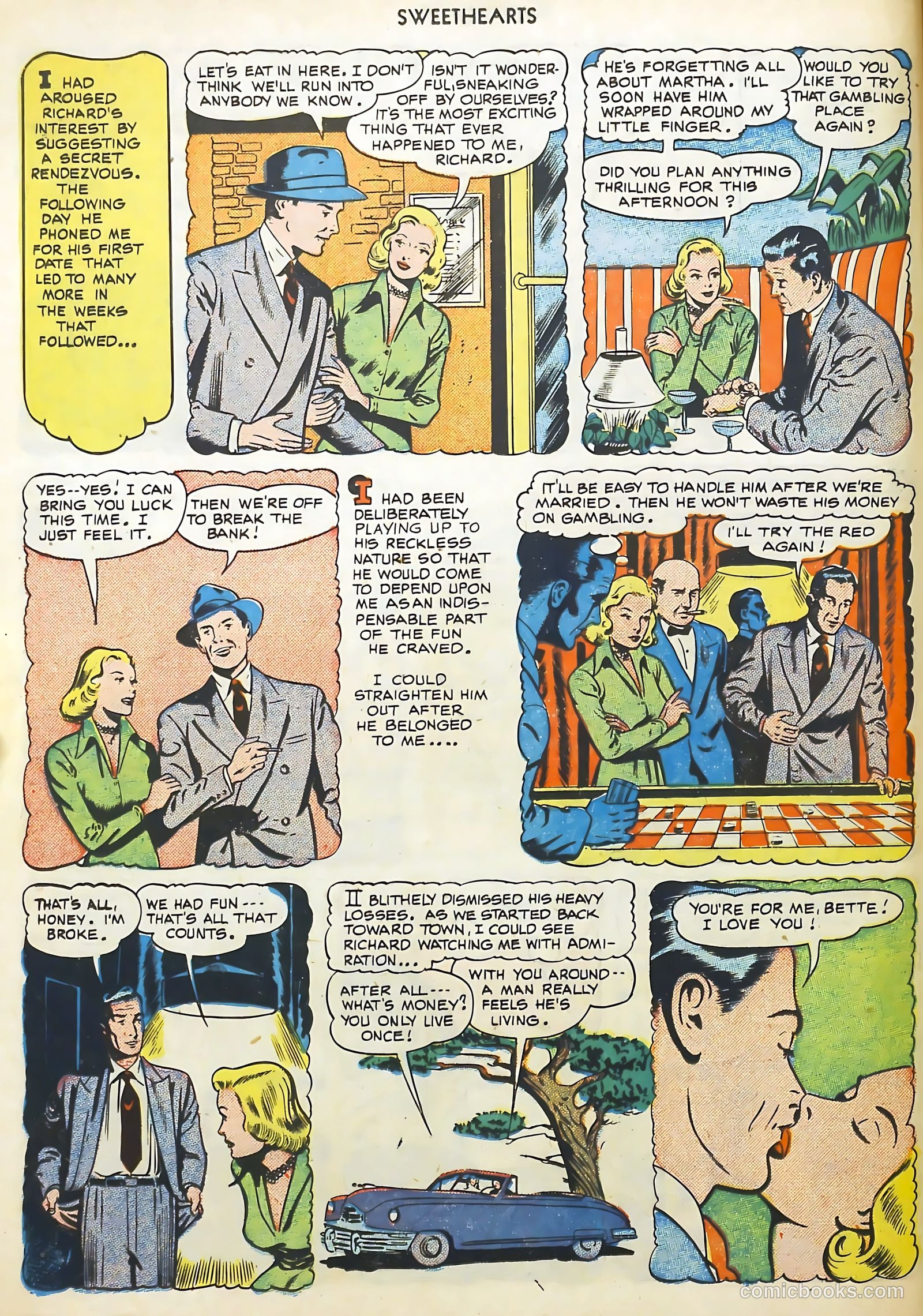 Sweethearts #89 (1950) — page 24 of 52