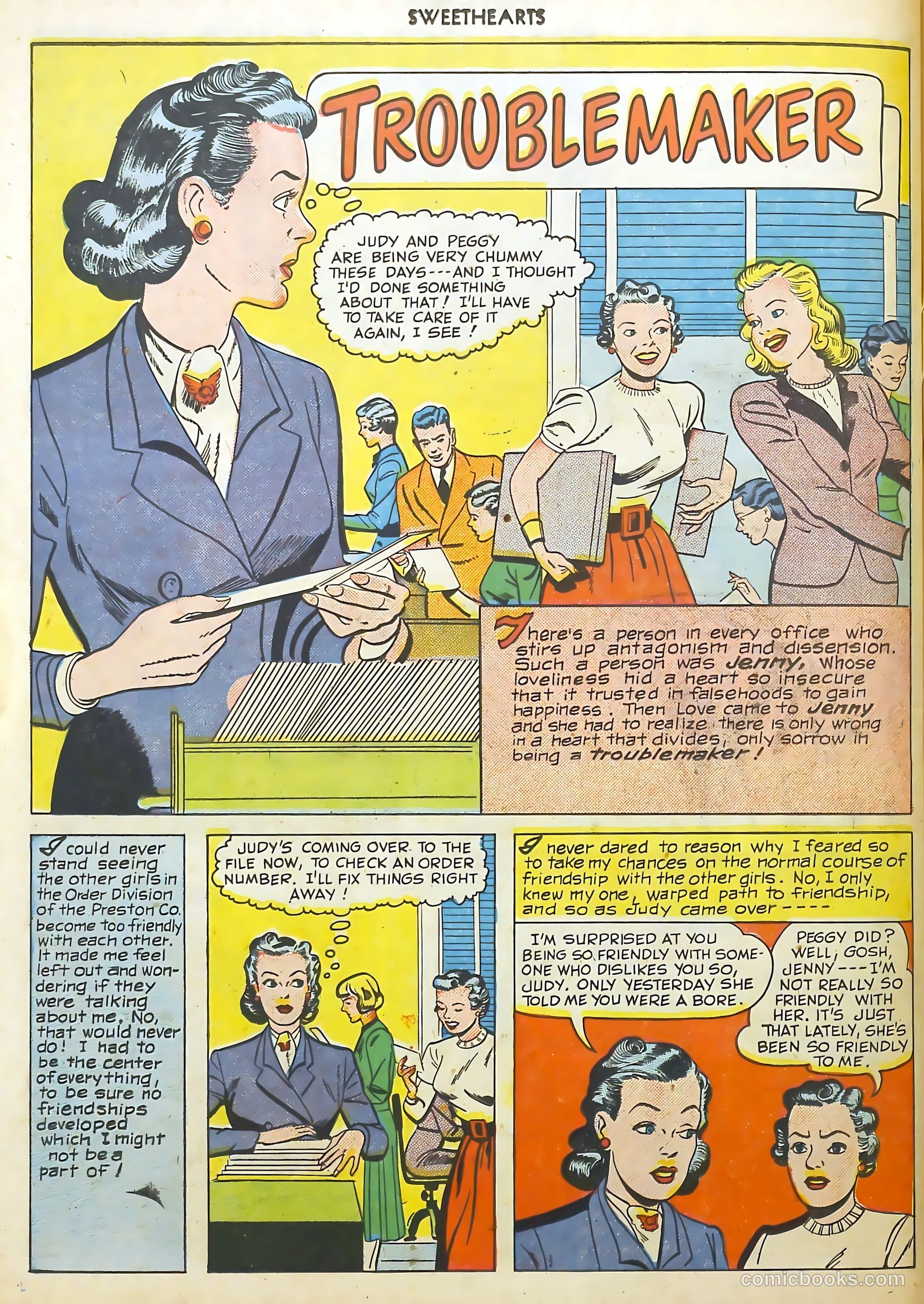 Sweethearts #89 (1950) — page 42 of 52