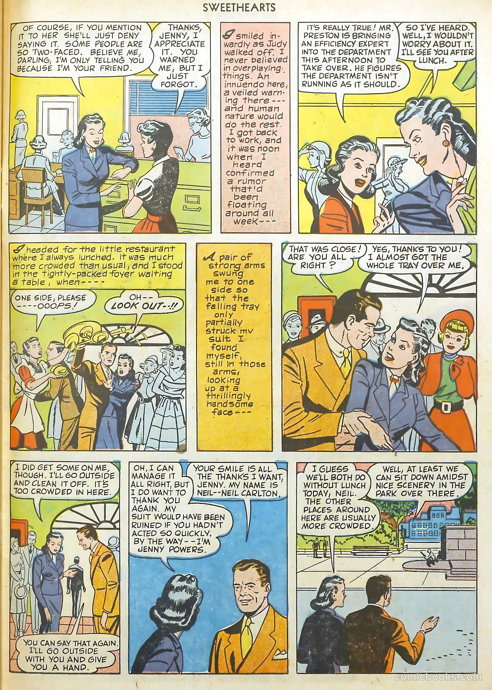 Sweethearts #89 (1950) — page 43 of 52
