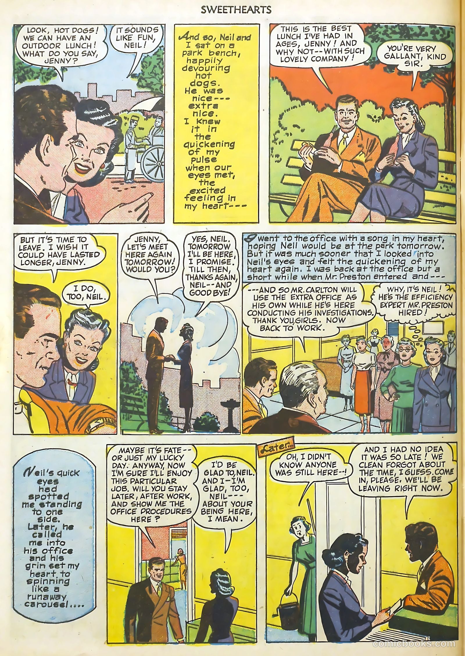 Sweethearts #89 (1950) — page 44 of 52