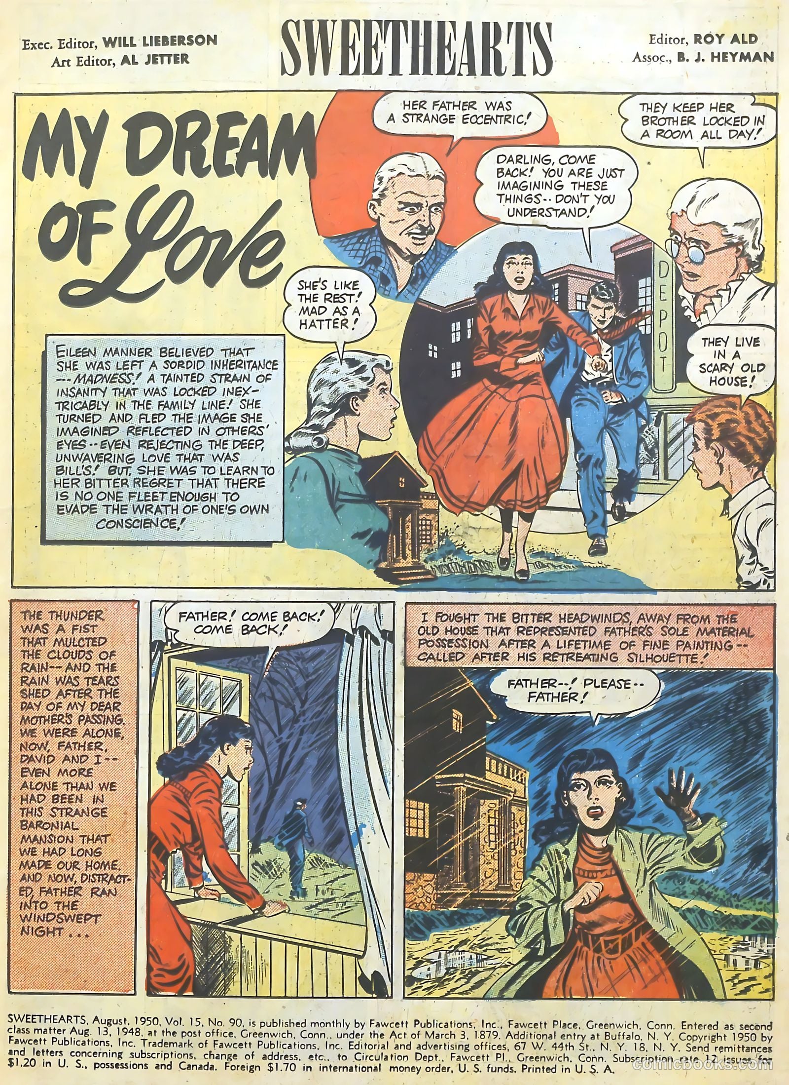 Sweethearts #90 (1950) — page 3 of 36
