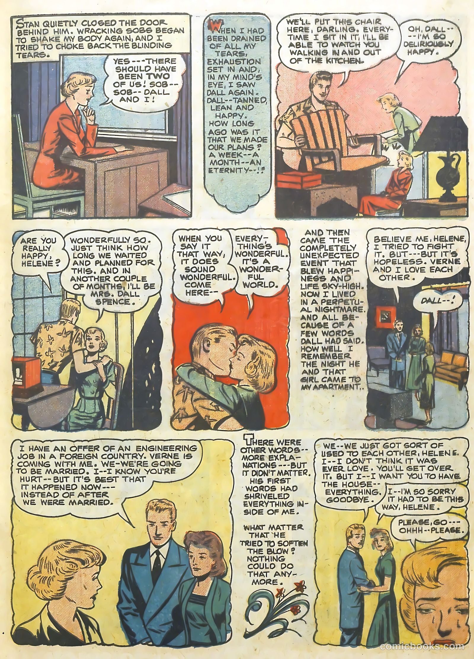 Sweethearts #90 (1950) — page 17 of 36