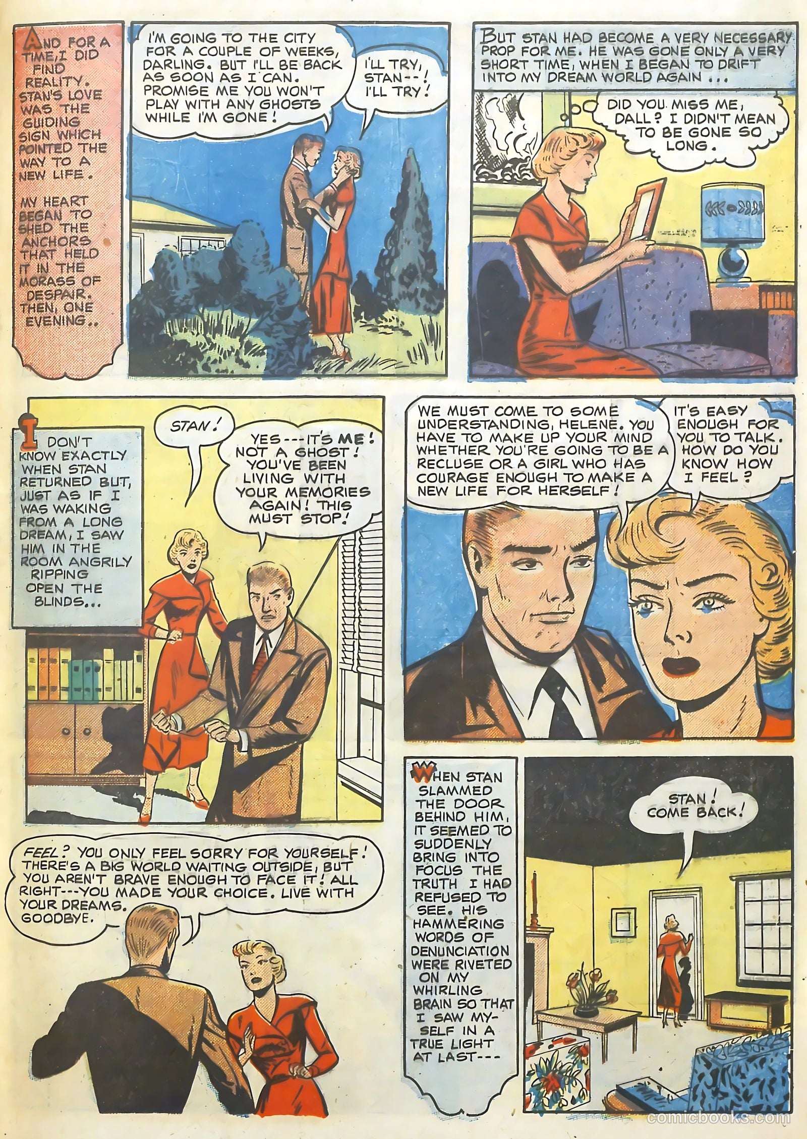Sweethearts #90 (1950) — page 21 of 36