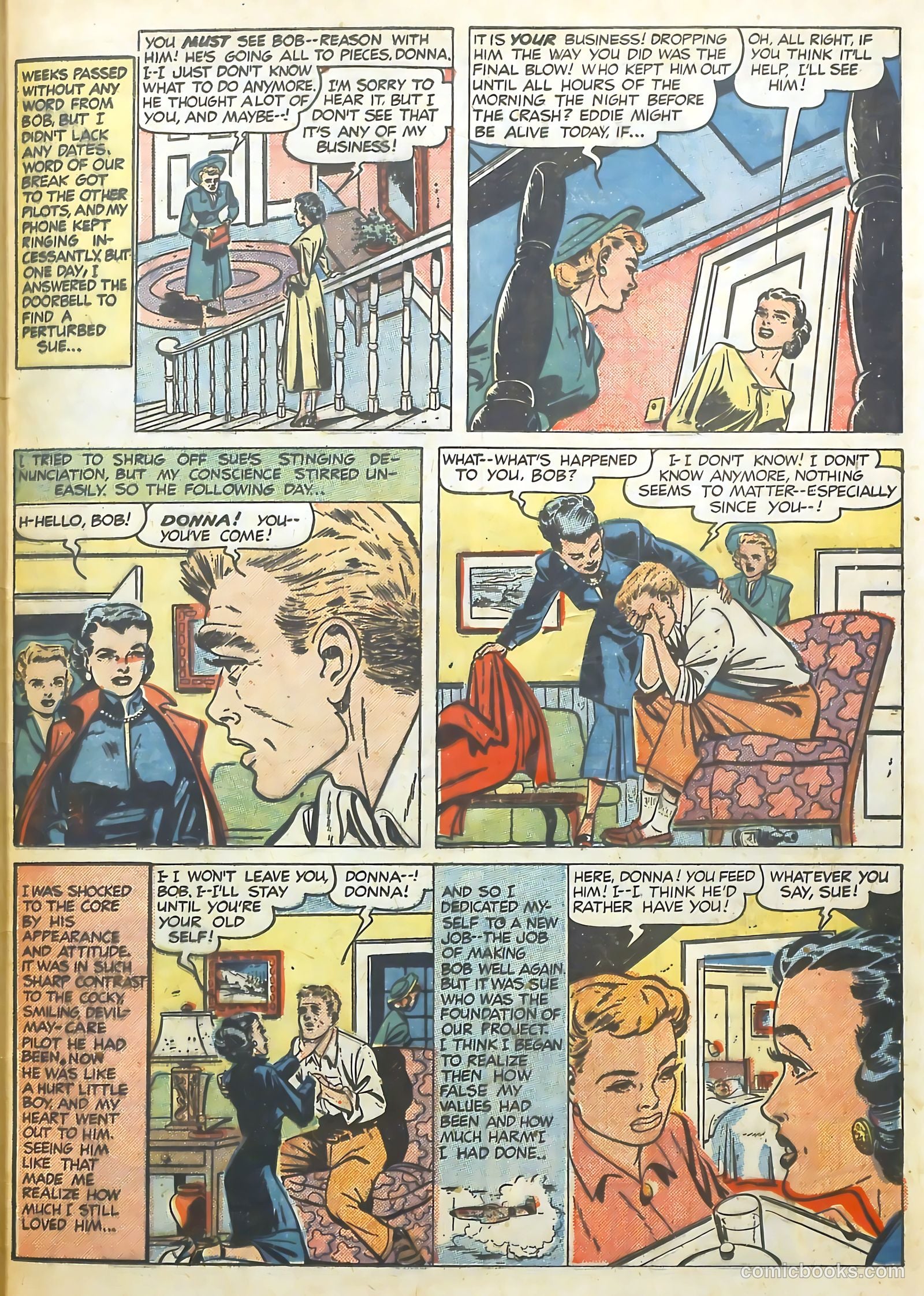 Sweethearts #90 (1950) — page 33 of 36