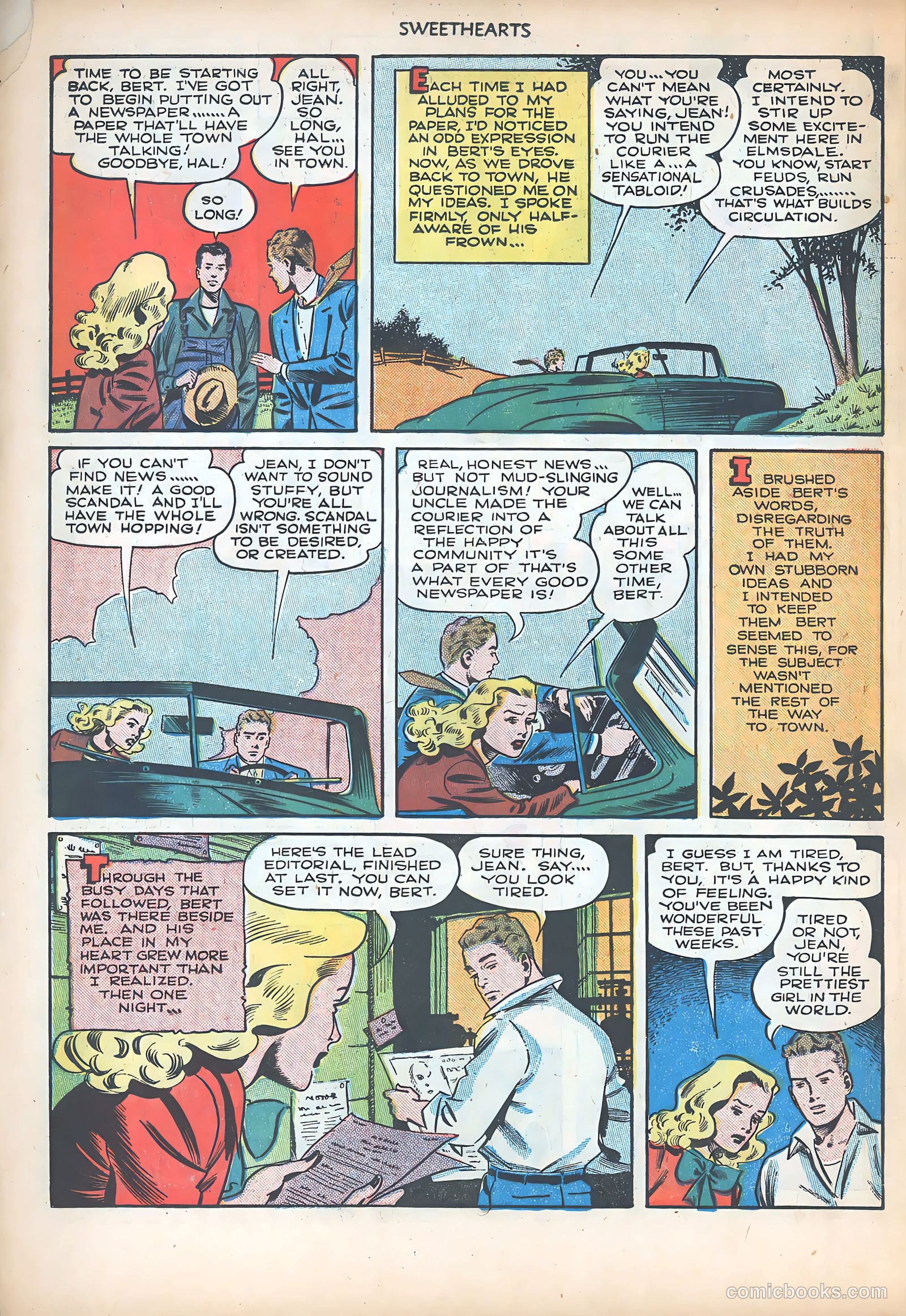 Sweethearts #91 (1950) — page 6 of 36
