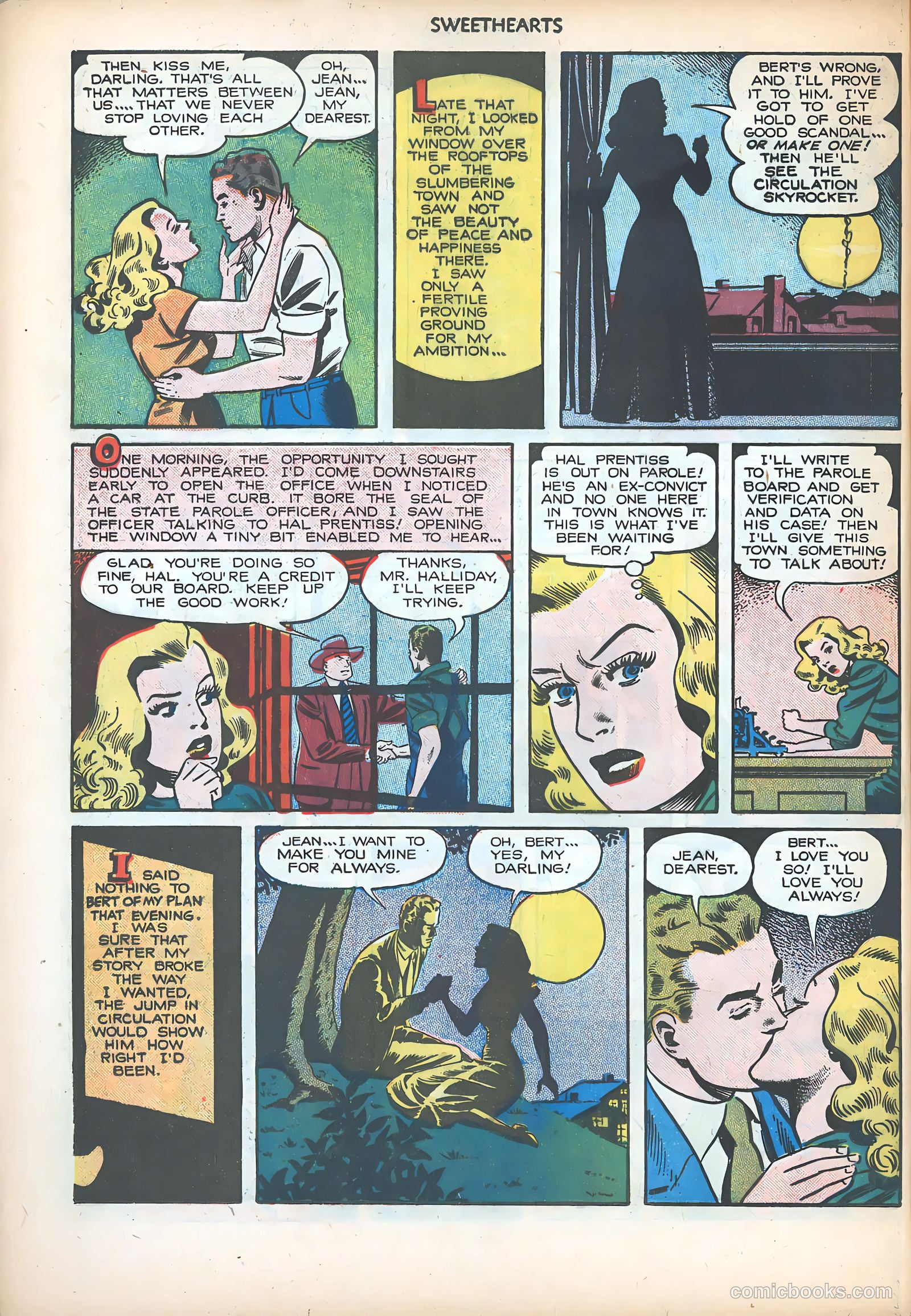 Sweethearts #91 (1950) — page 8 of 36
