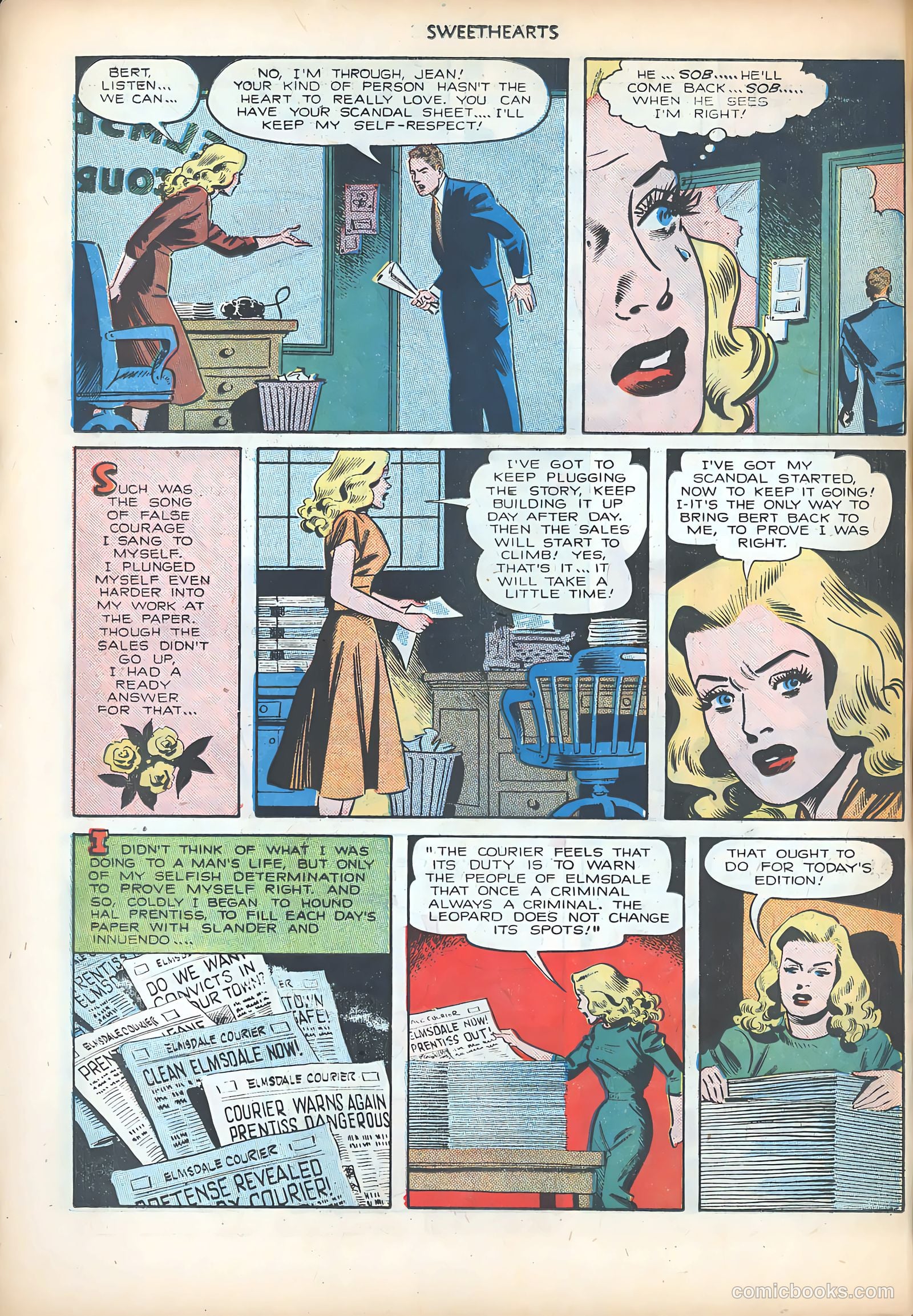 Sweethearts #91 (1950) — page 10 of 36