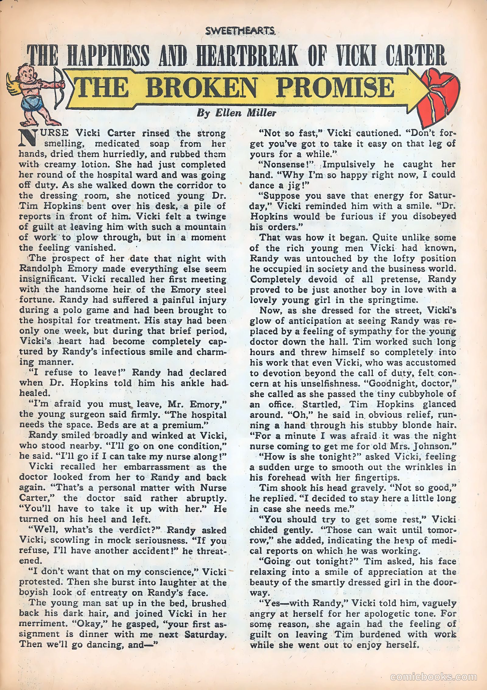 Sweethearts #91 (1950) — page 25 of 36