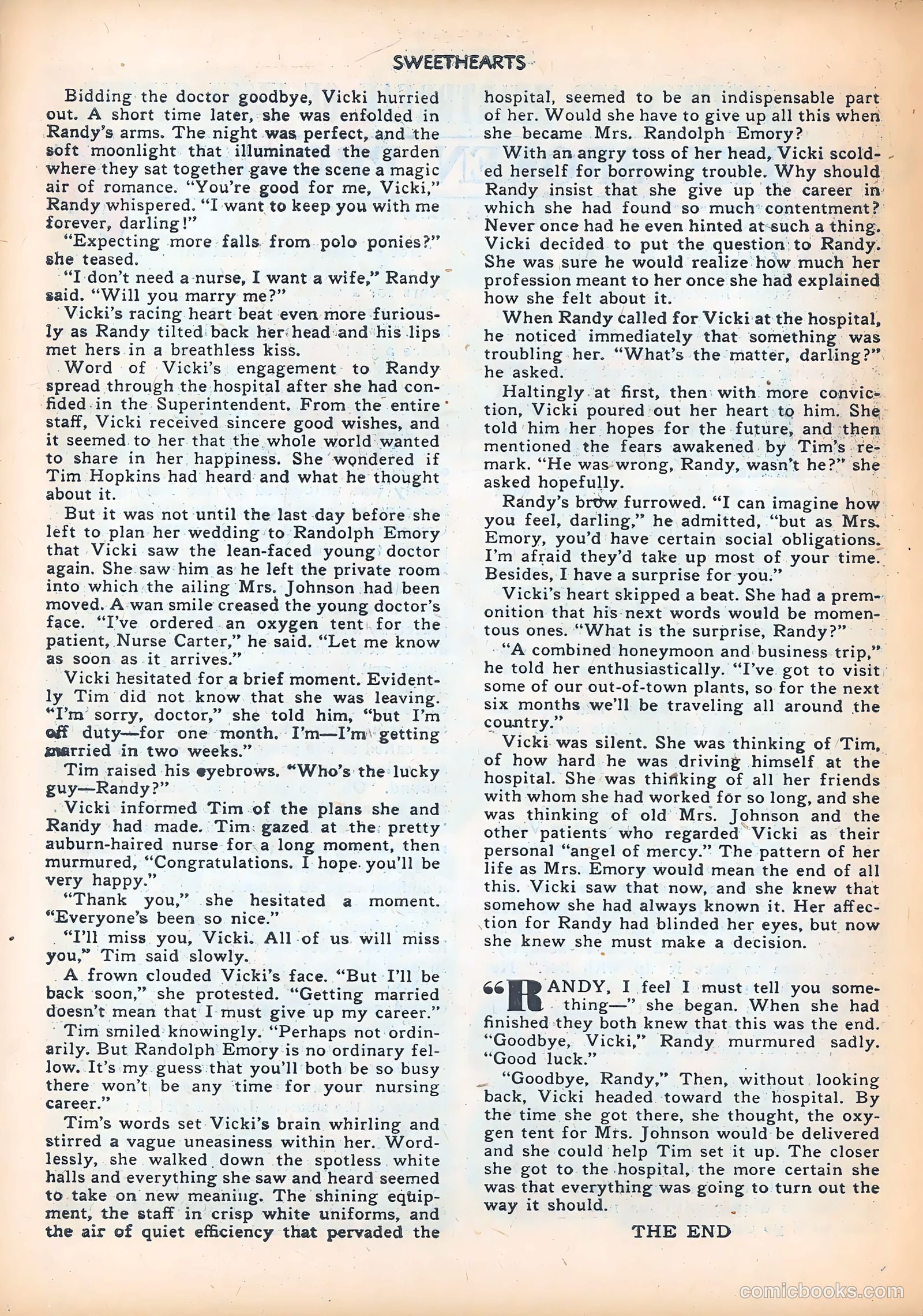 Sweethearts #91 (1950) — page 26 of 36