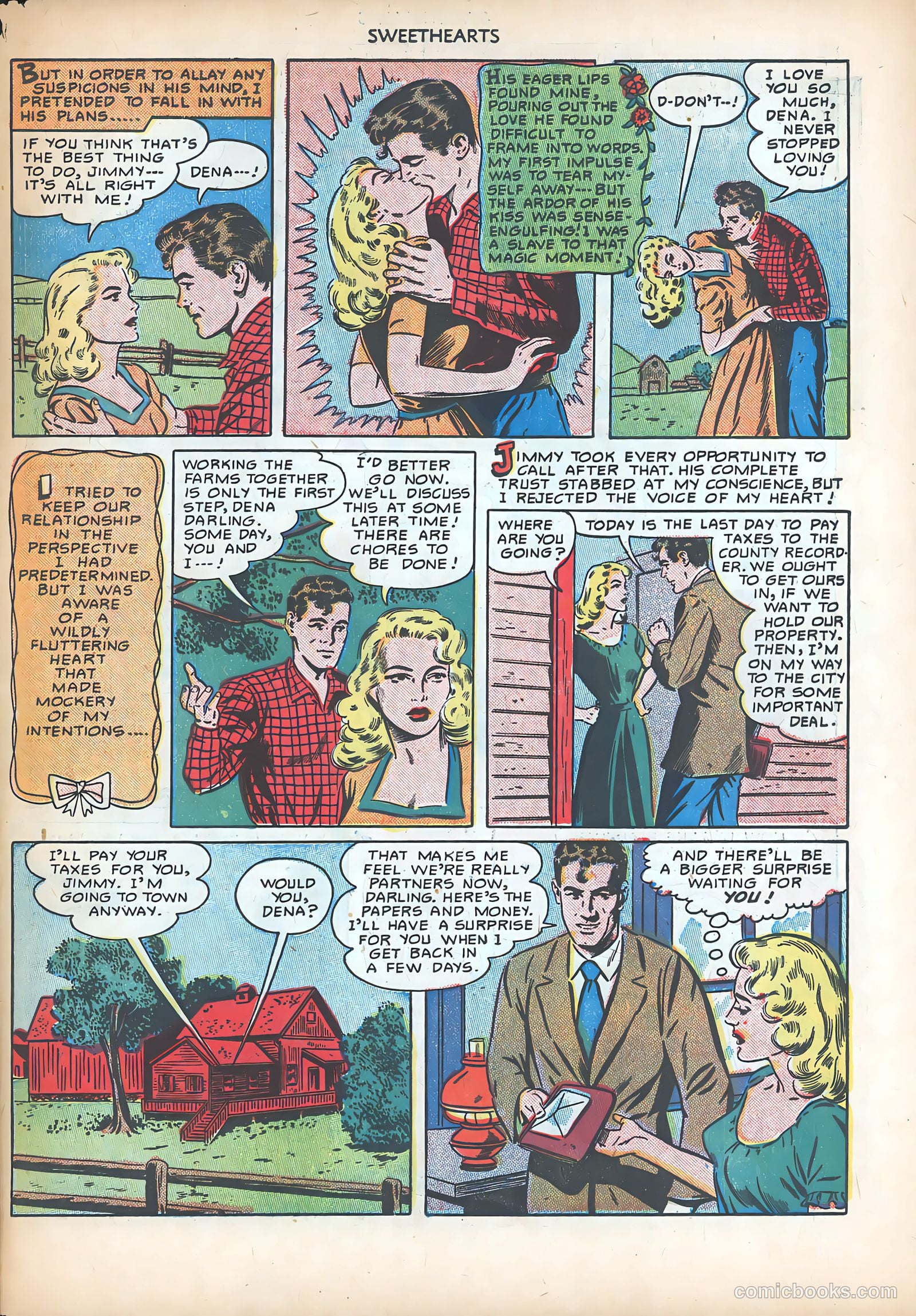 Sweethearts #91 (1950) — page 31 of 36