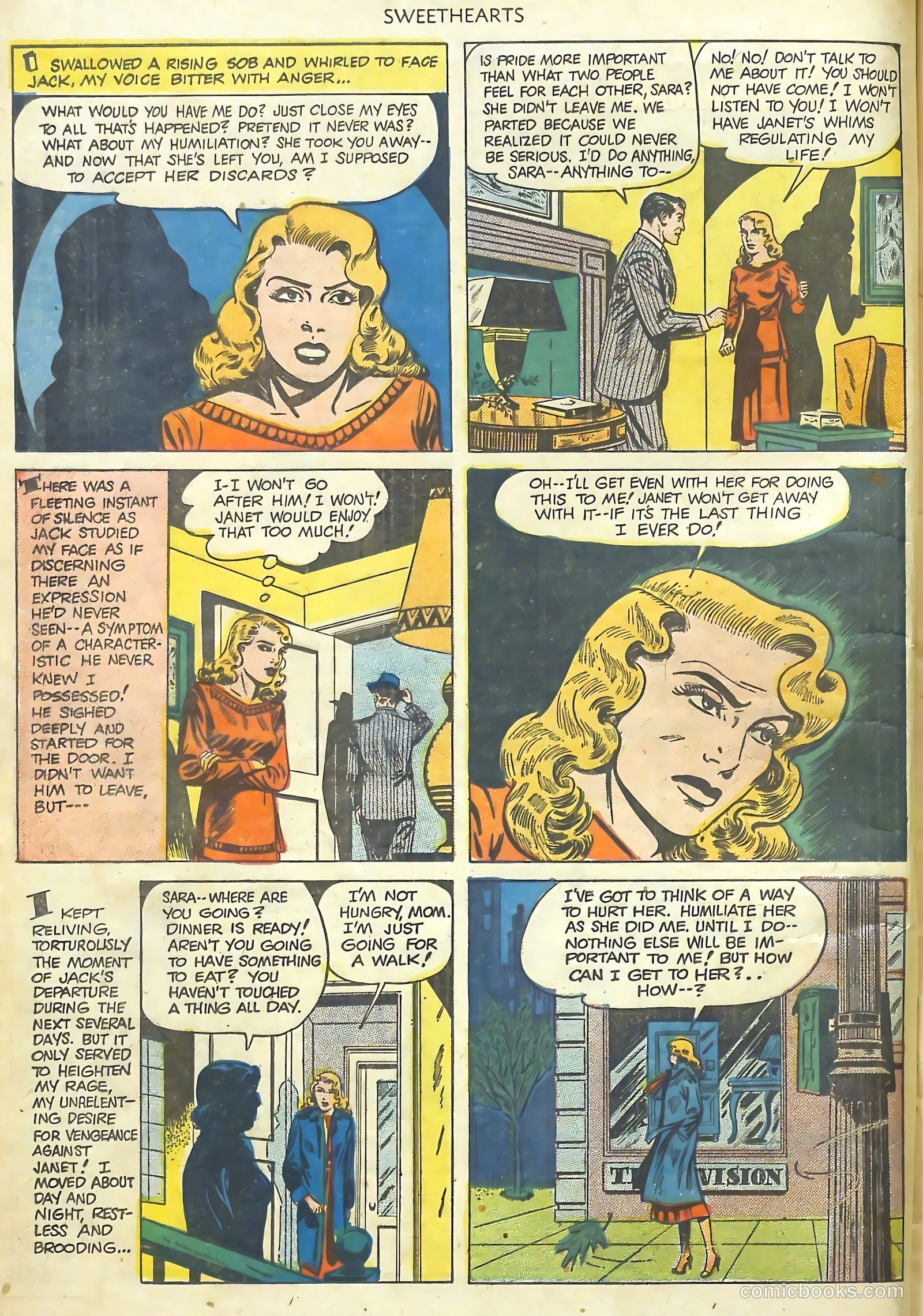 Sweethearts #92 (1950) — page 5 of 37